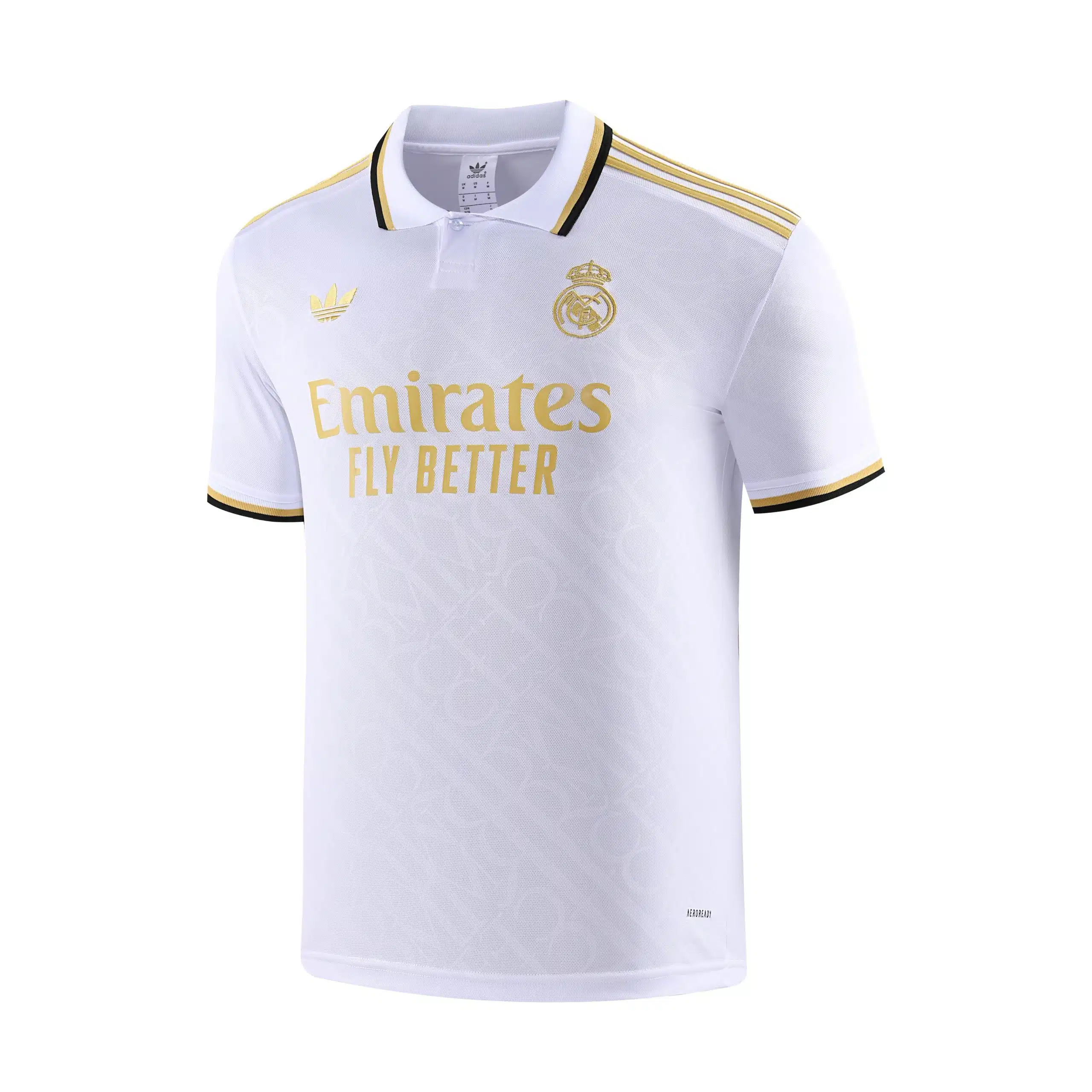 25-26 Real Madrid White Polo/25-26皇马白色Polo