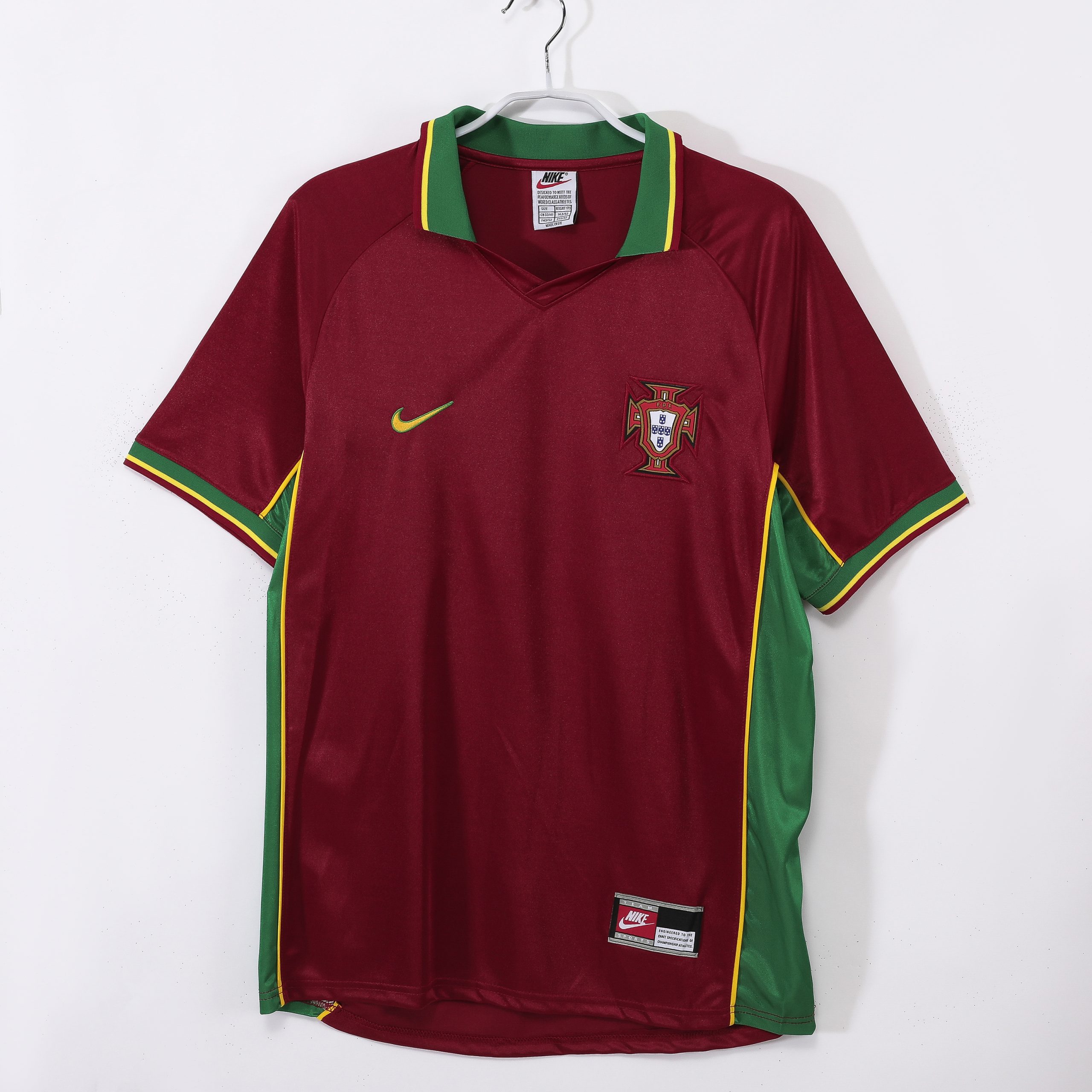 1998 Portugal Home Retro Jersey/1998葡萄牙主场