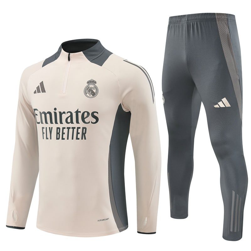 24-25 Real Madrid Training Suit/ 24-25皇马半拉训练服