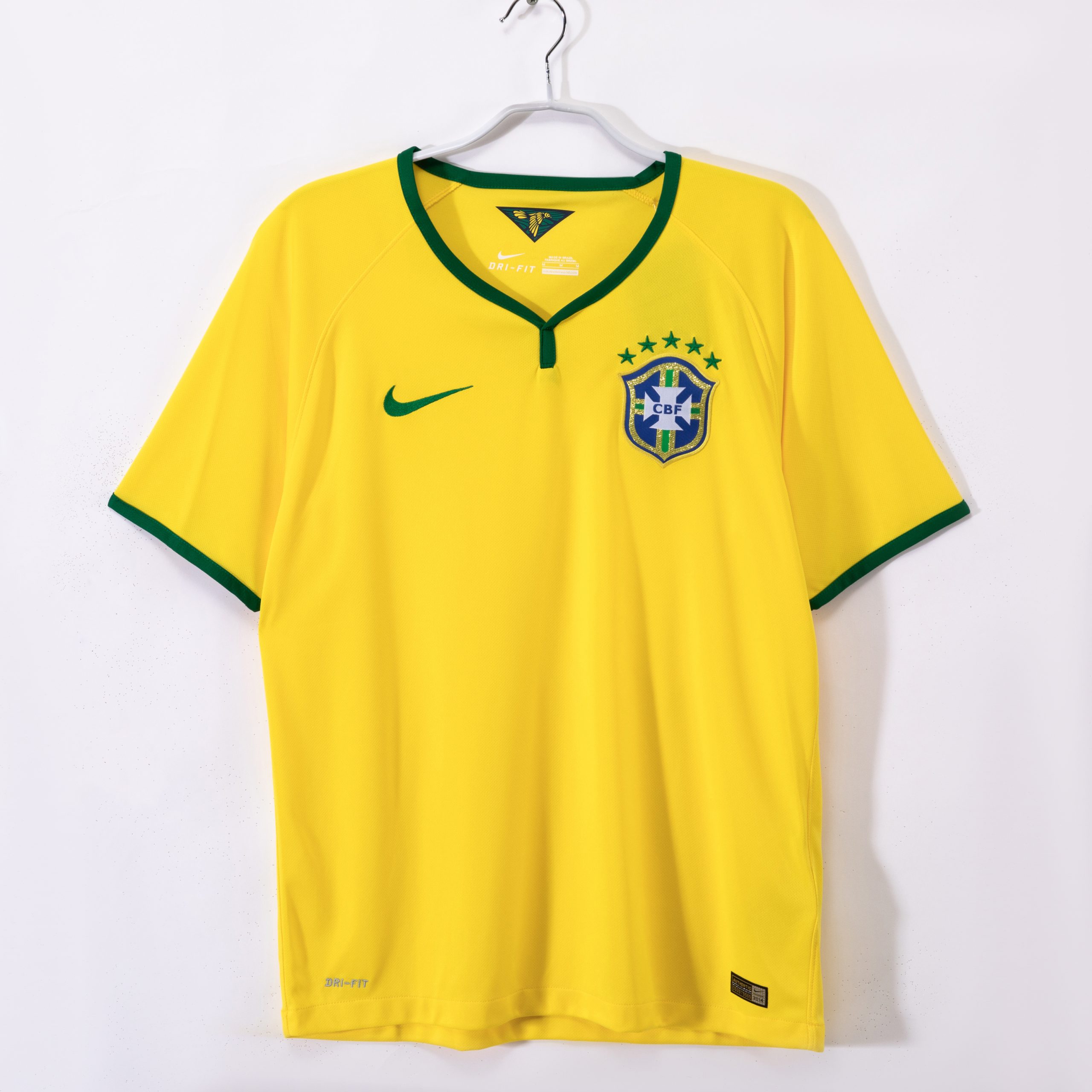 2014 Brazil Home Retro Jersey/2014巴西主场
