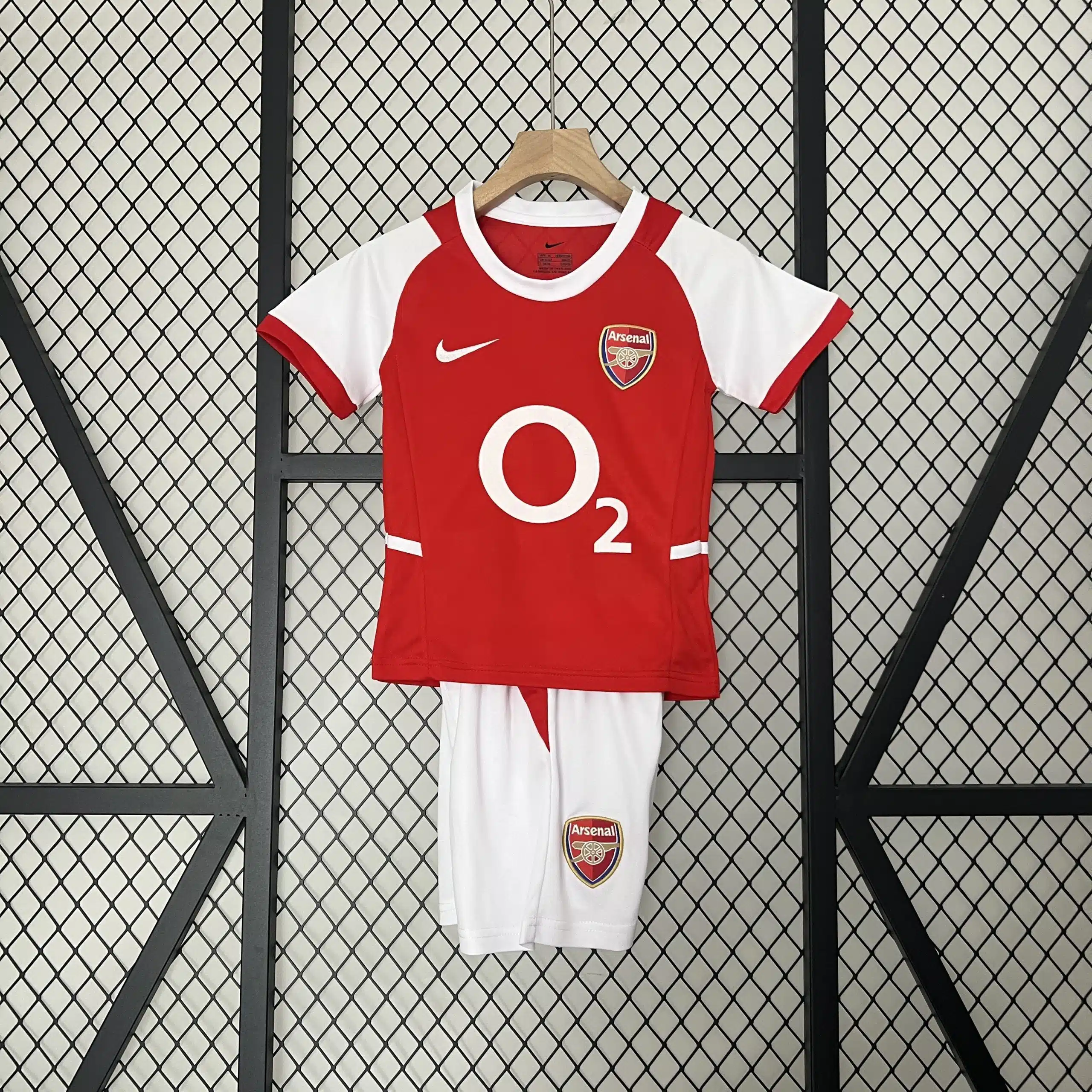 Retro 02-04 Arsenal Home Kids Kit/02-04阿森纳主场童装