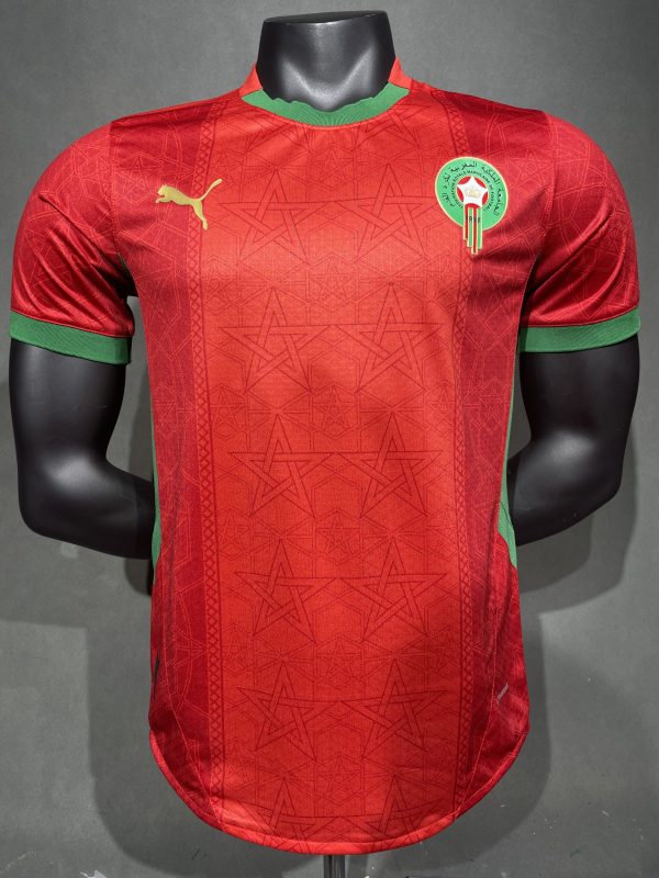 2025 Morocco Home Player Jersey