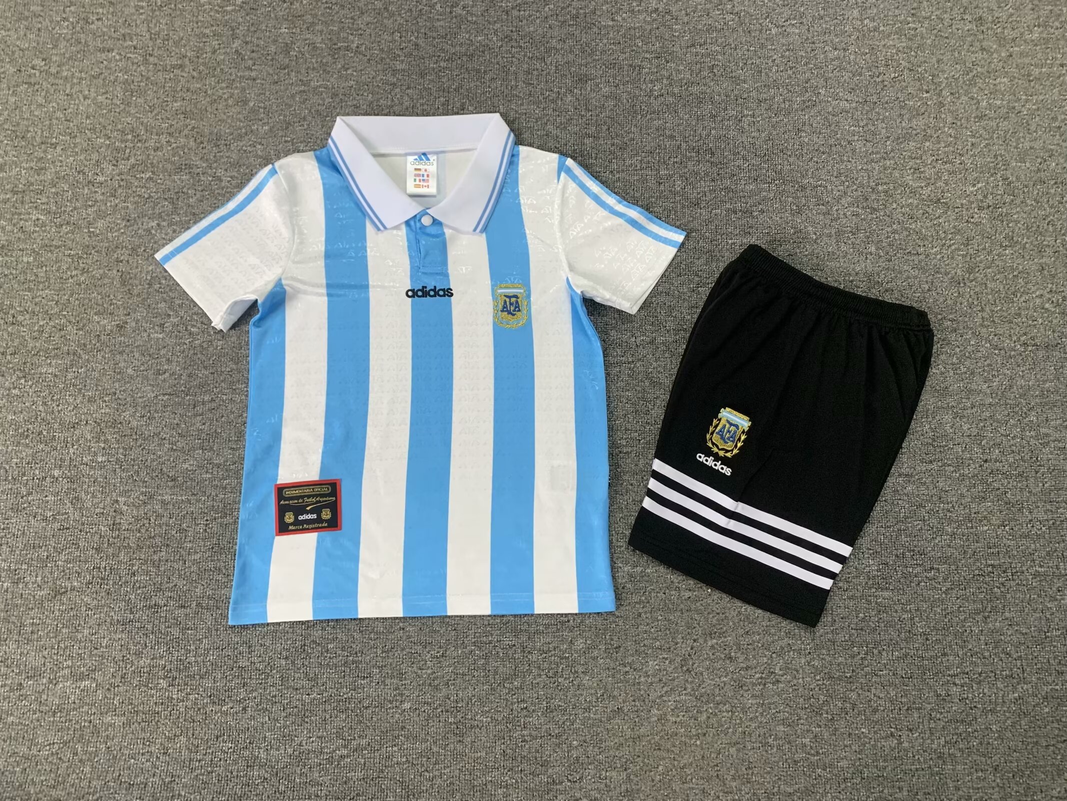 1994 Argentina Home Kid Kit/1994阿根廷主场童装