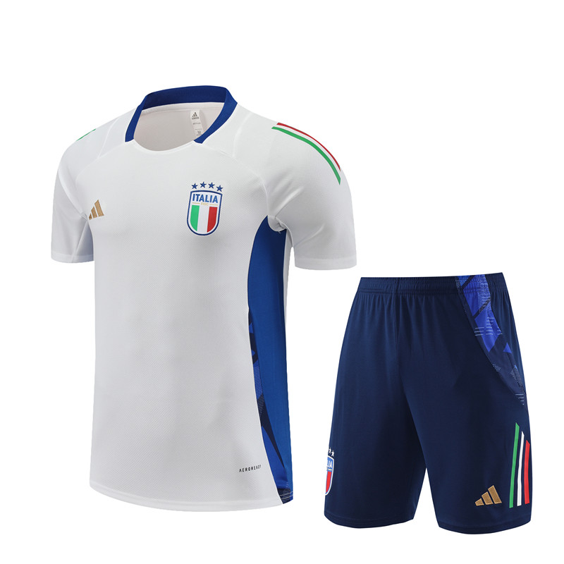 2024 Italy Short Sleeve Training Suit/2024意大利短袖训练服