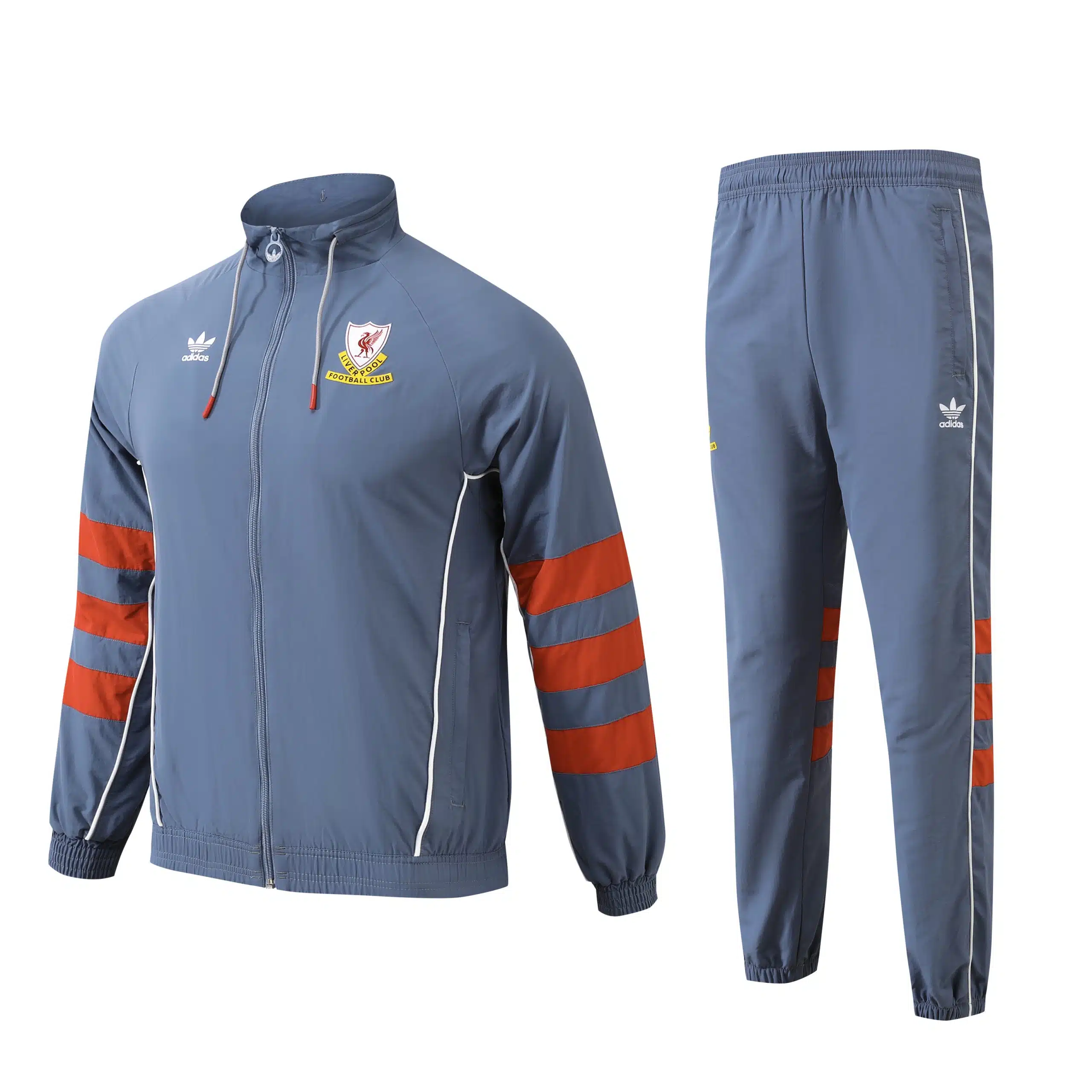 24-25 Liverpool Retro Windbreaker Suit/24-25 利物浦复古风衣套装