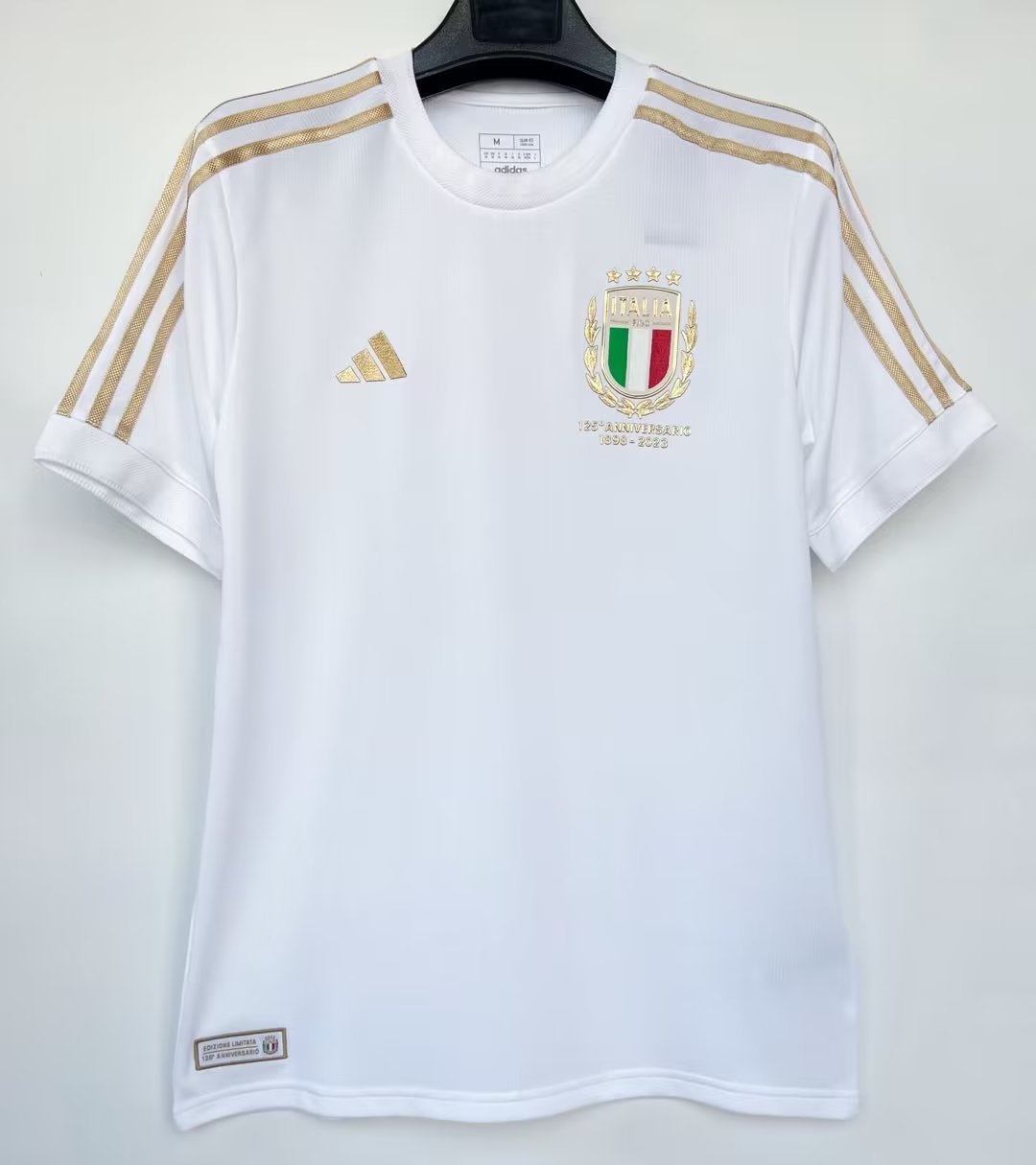 2023 Italy White 125 Years Jersey