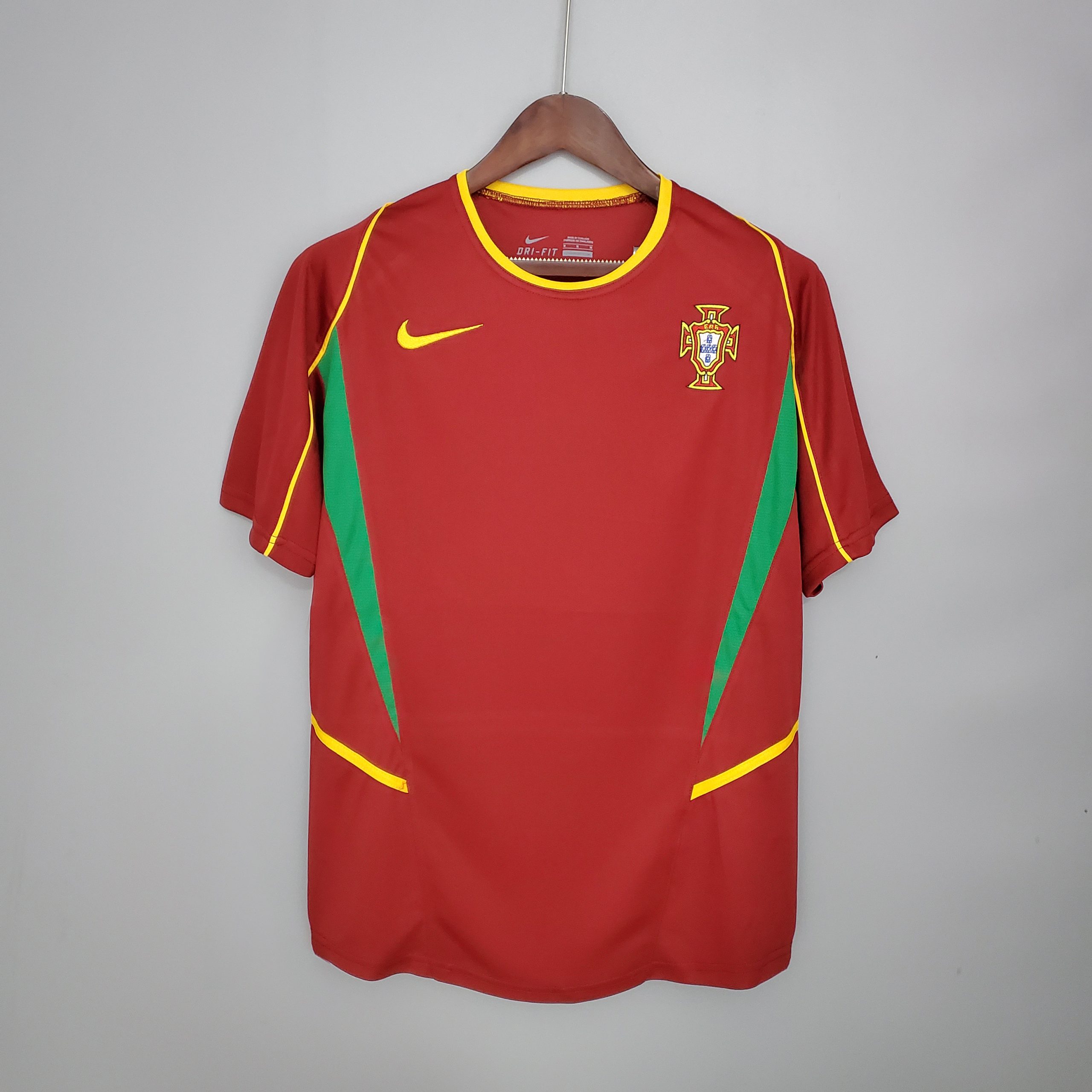 2002 Portugal Home Retro Jersey