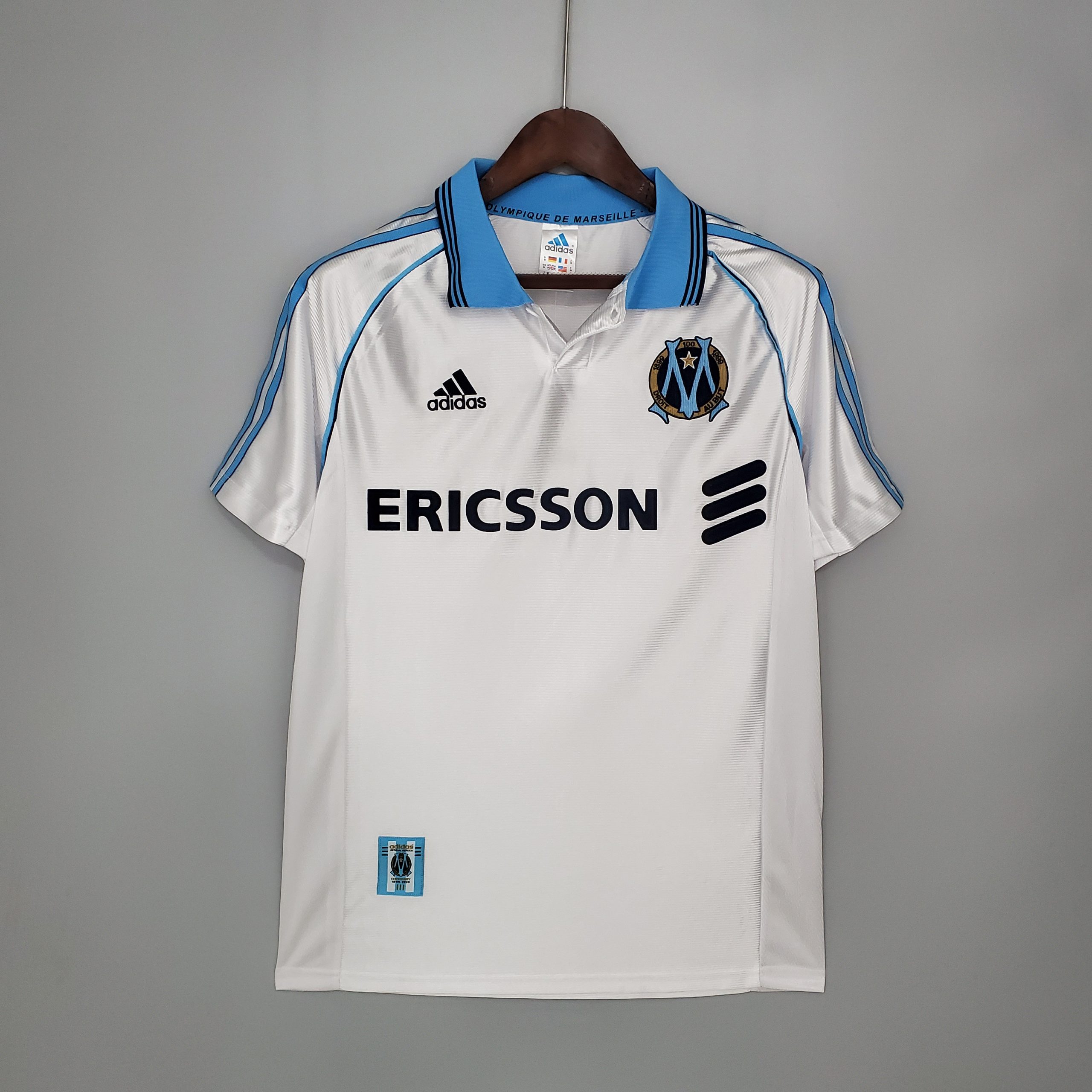 98-99  Marseille Home Retro Jersey