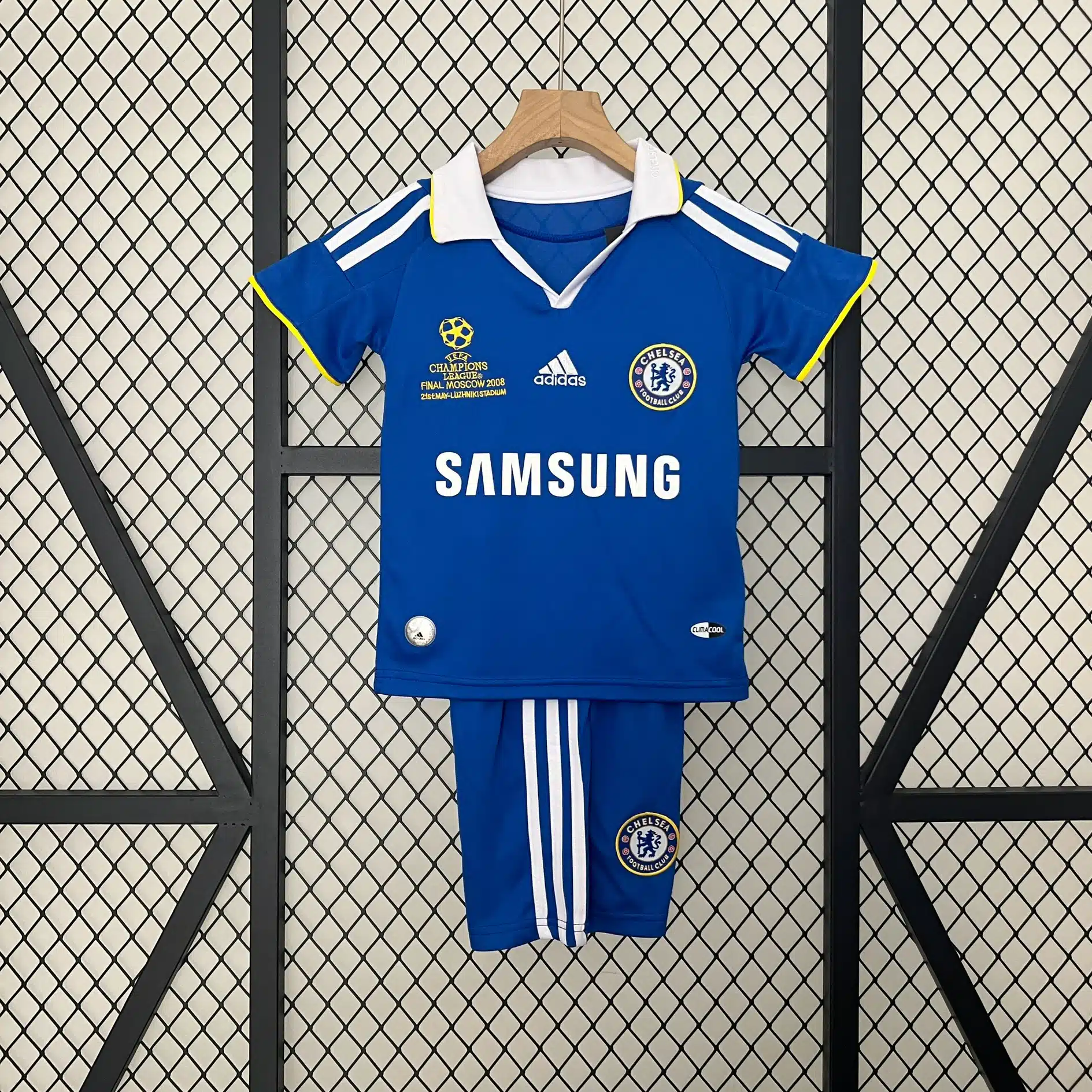 Retro 08-09 Chelsea Home Champions League Kids Kit/ 08-09切尔西主场童装，欧冠版