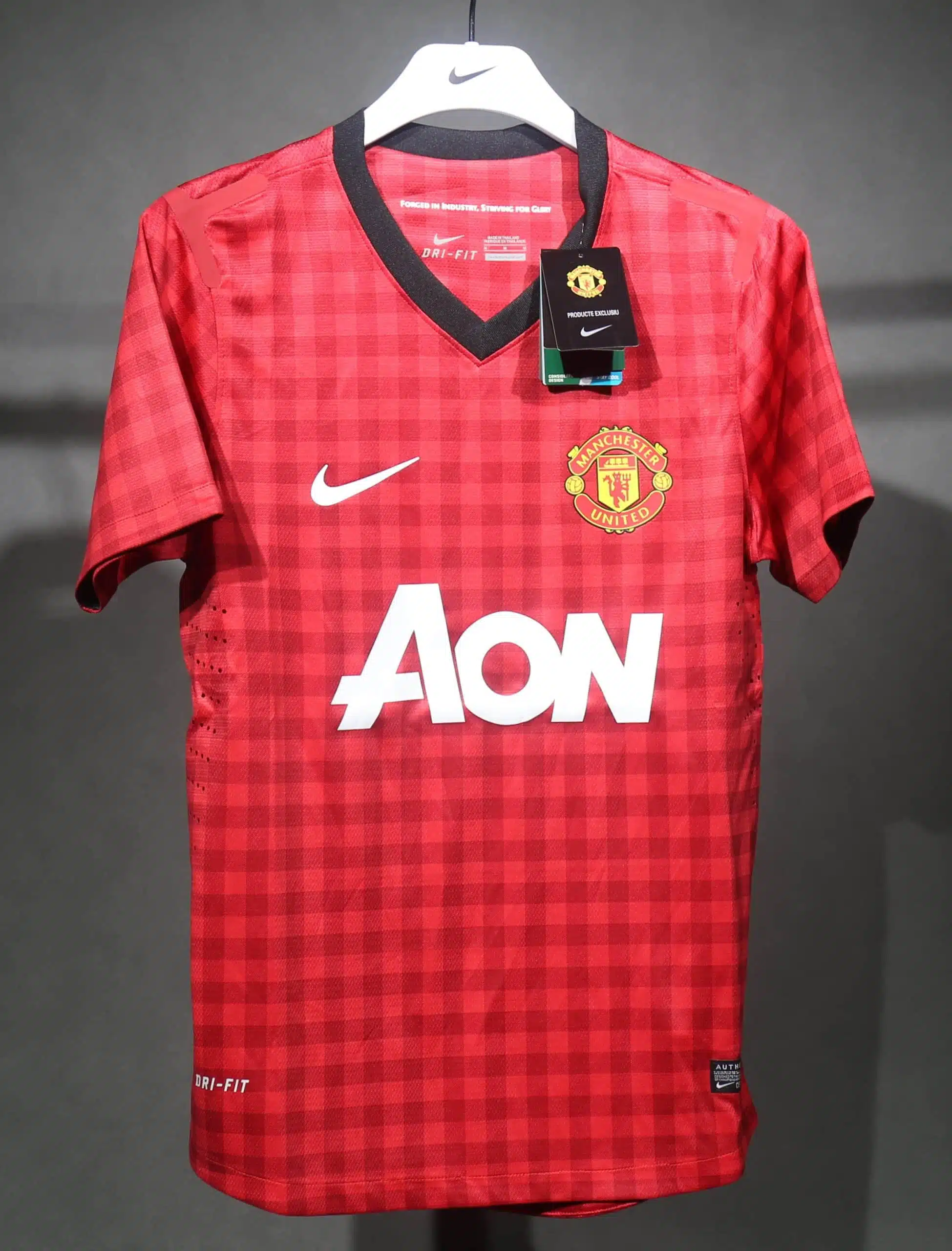 12-13 Manchester United Home Player Retro Jersey/12-13曼联主场球员