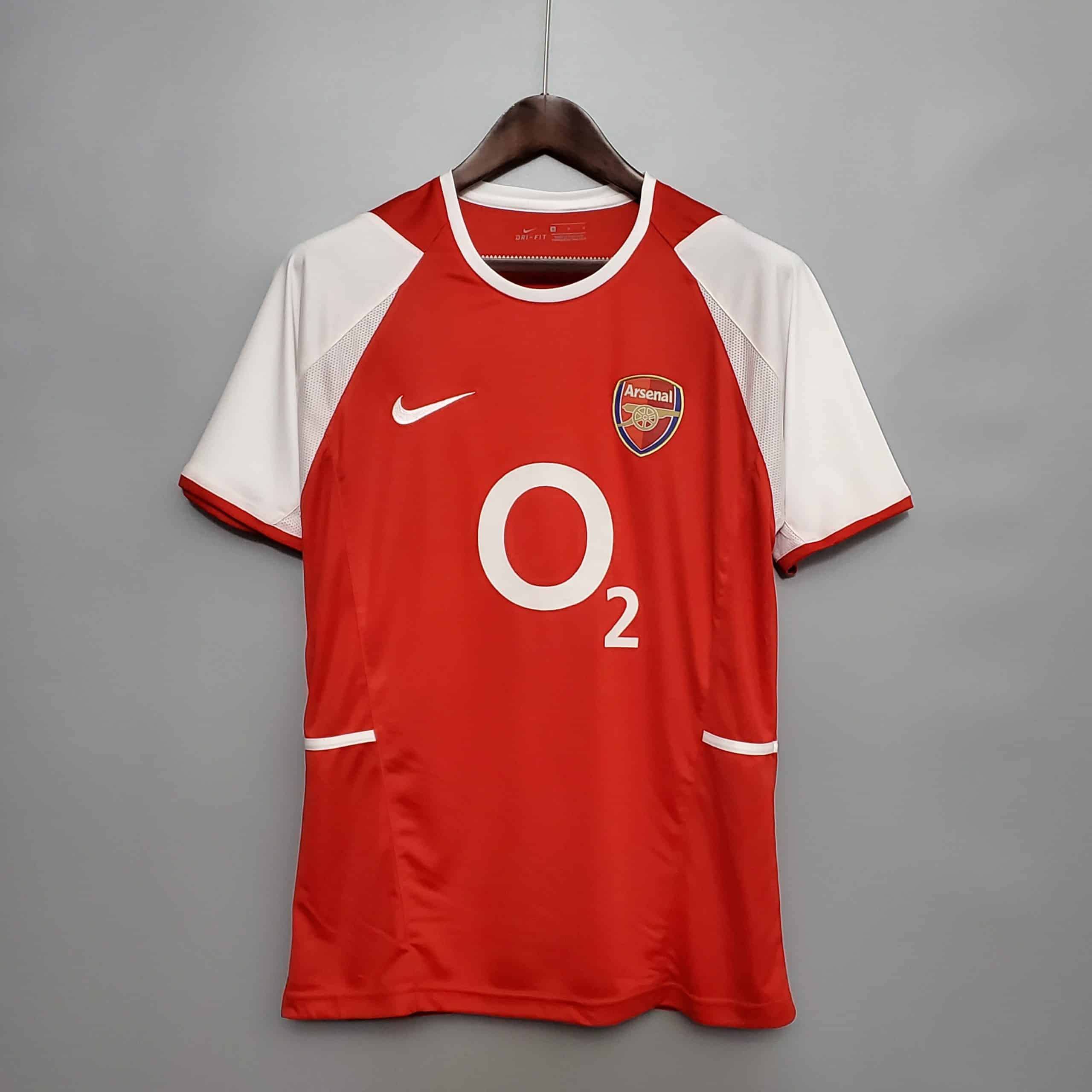 2002 Arsenal Home Retro Jersey/2002 阿森纳主场