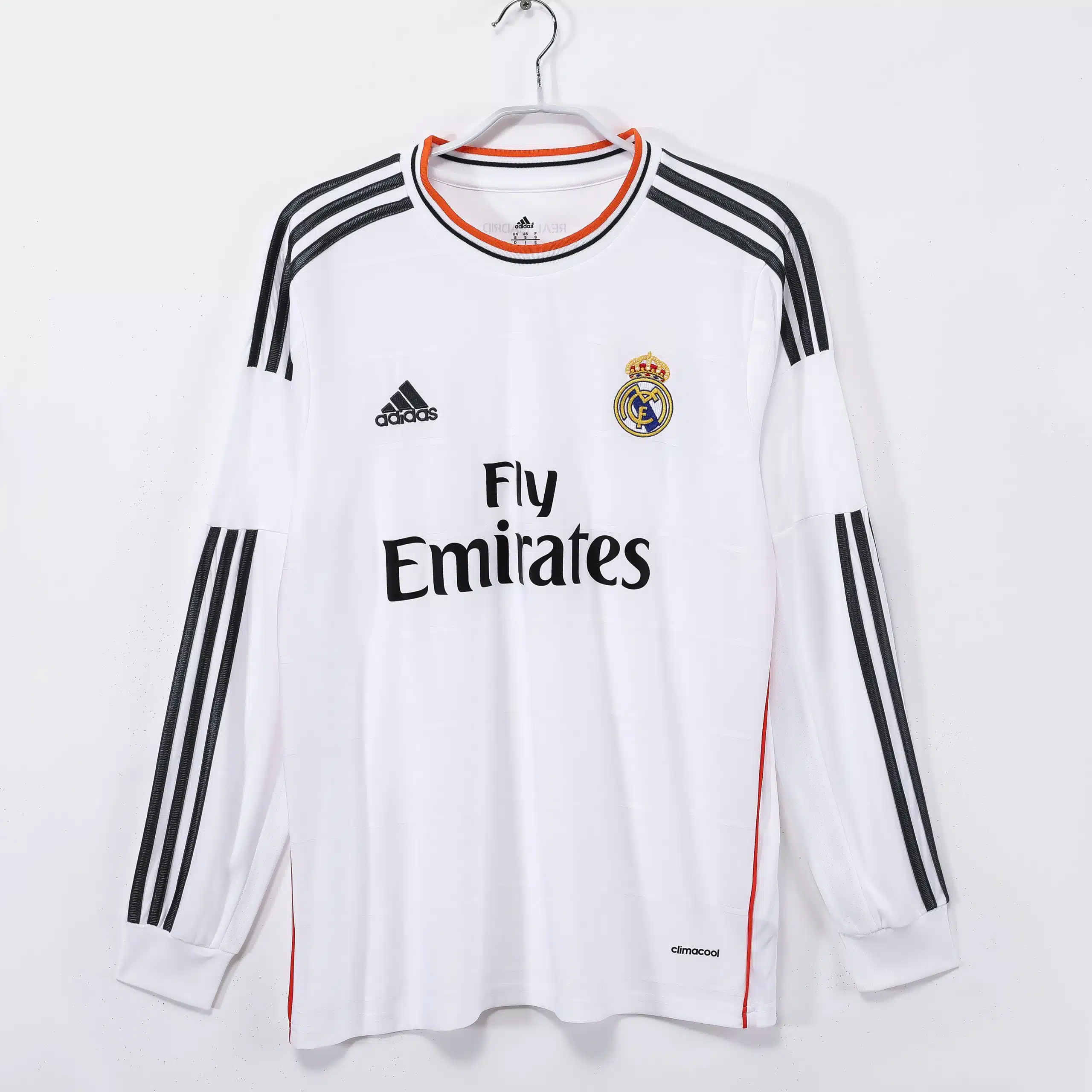 13-14 Real Madrid Home Retro Long Sleeve Jersey/13-14皇马主场长袖