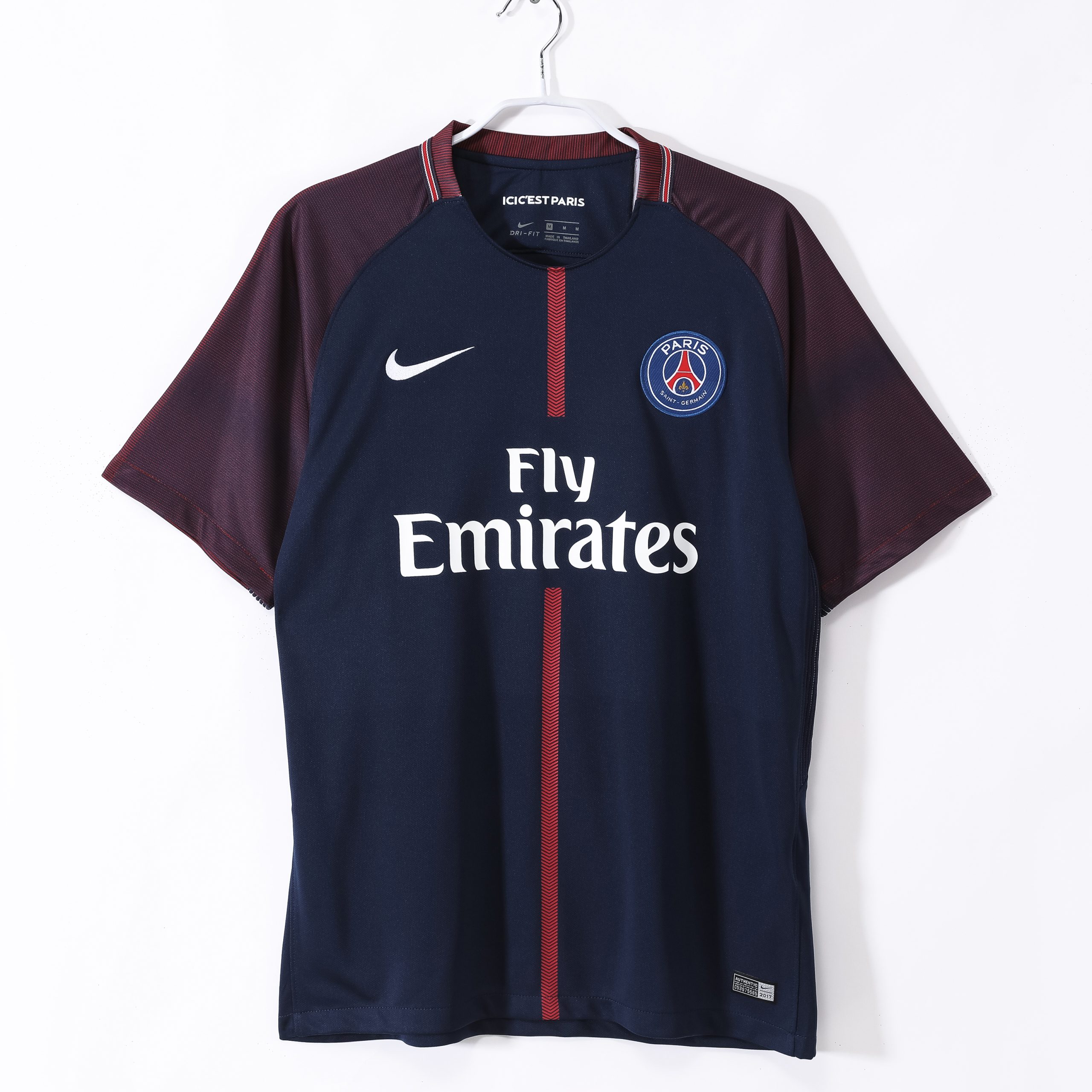 17-18 PSG Home Retro Jersey/17-18 PSG巴黎主场