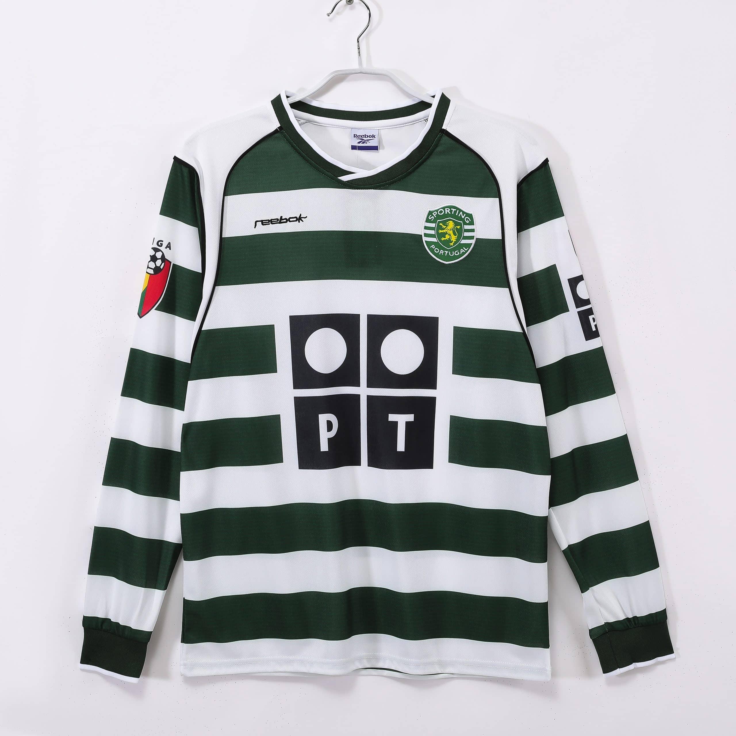 01-03 Sporting CP Home Long Sleeve Retro Jersey