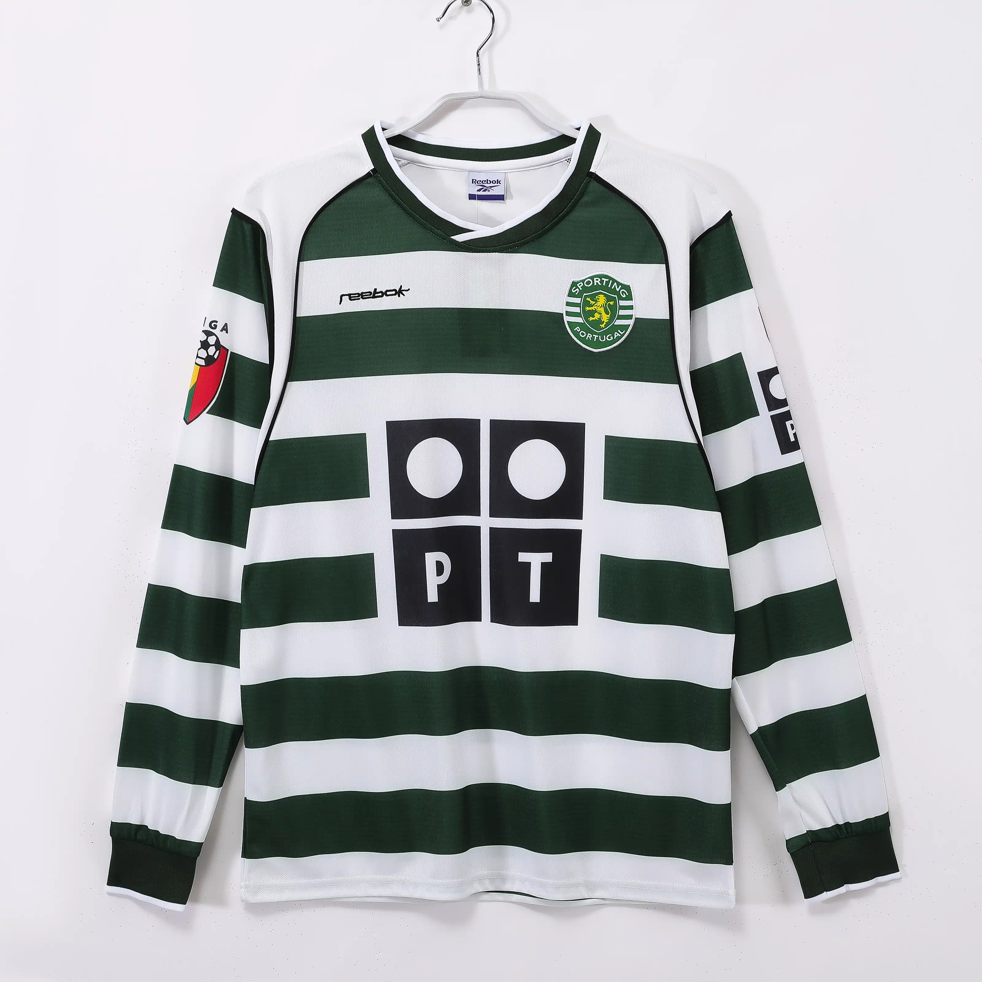 01-03 Sporting CP Home Long Sleeve Retro Jersey