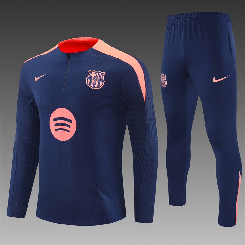 24-25 Barcelona Player Version Training Suit/24-25巴萨半拉训练服，球员版