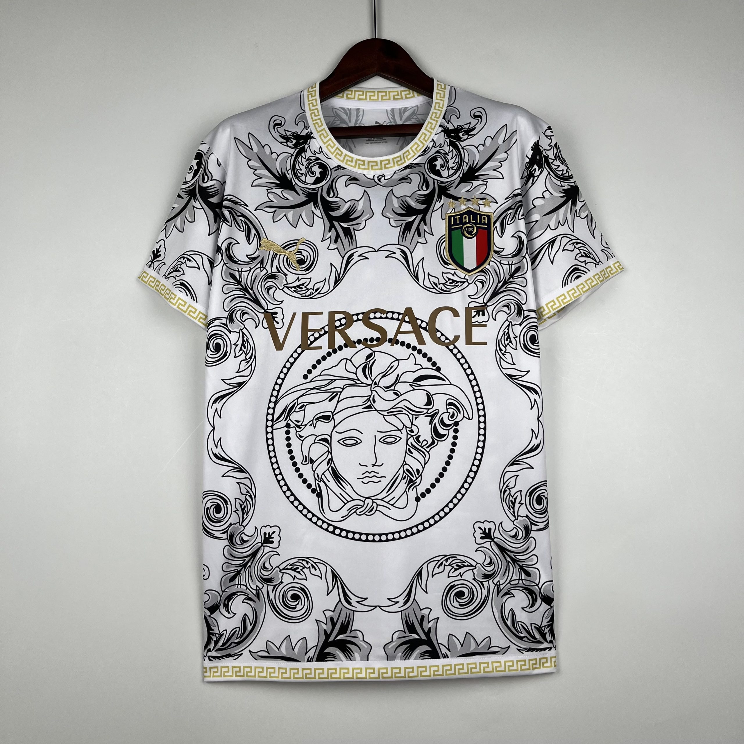 2023 Italy Black Fans Jersey