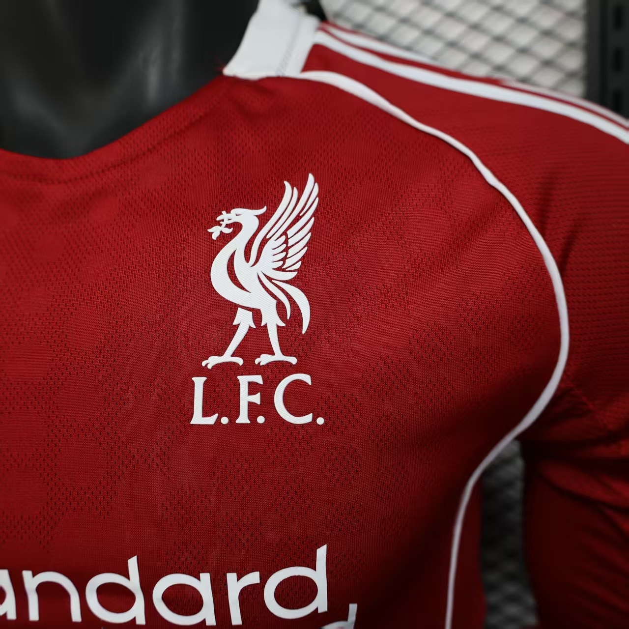 25-26 Liverpool Home Long Sleeve Player Jersey/25-26 利物浦主场长袖球员版