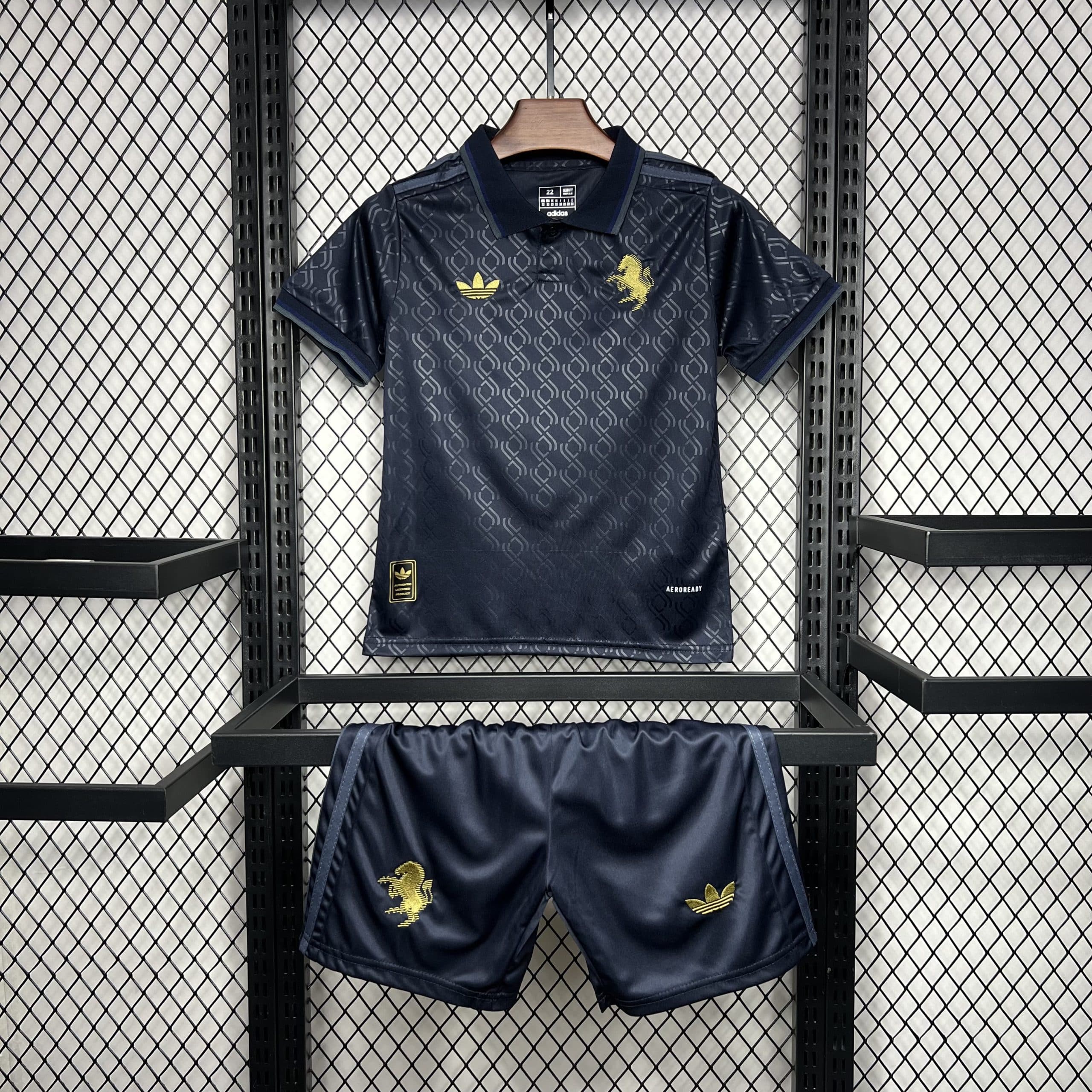 24-25 Juventus Third Away kids kit /24-25尤文图斯第二客场童装