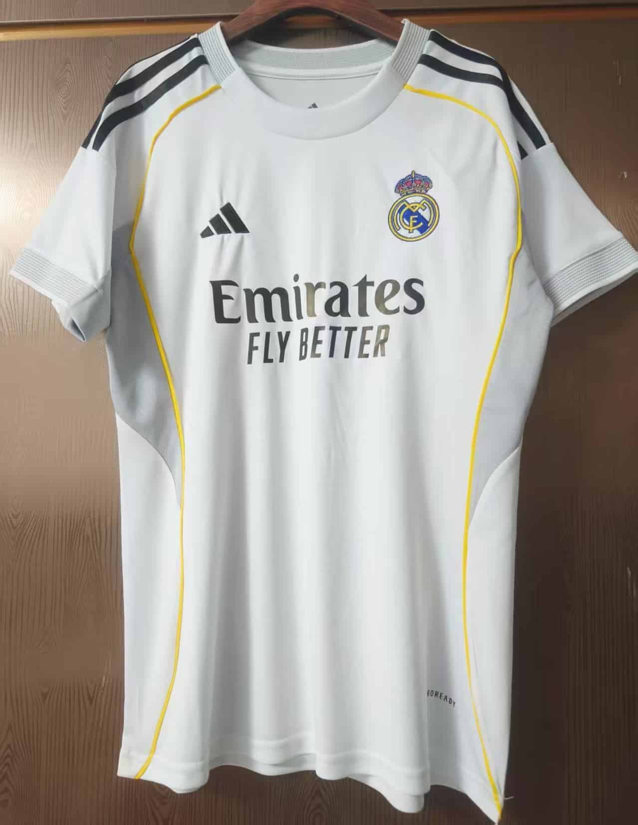 25-26 Real Madrid Home Woman Jersey