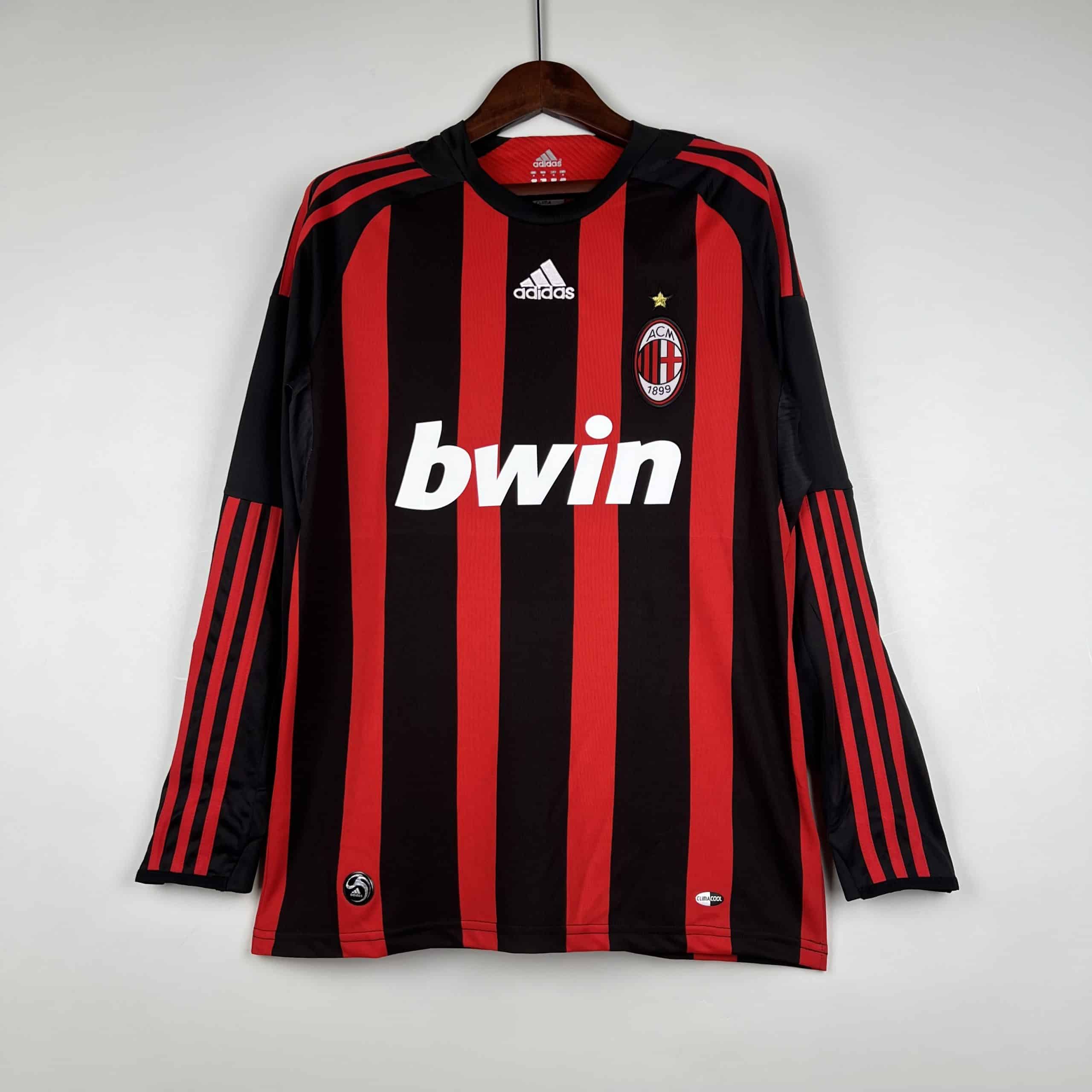 08-09 AC Milan Home Retro Fans Jersey/ 08-09 AC米兰主场
