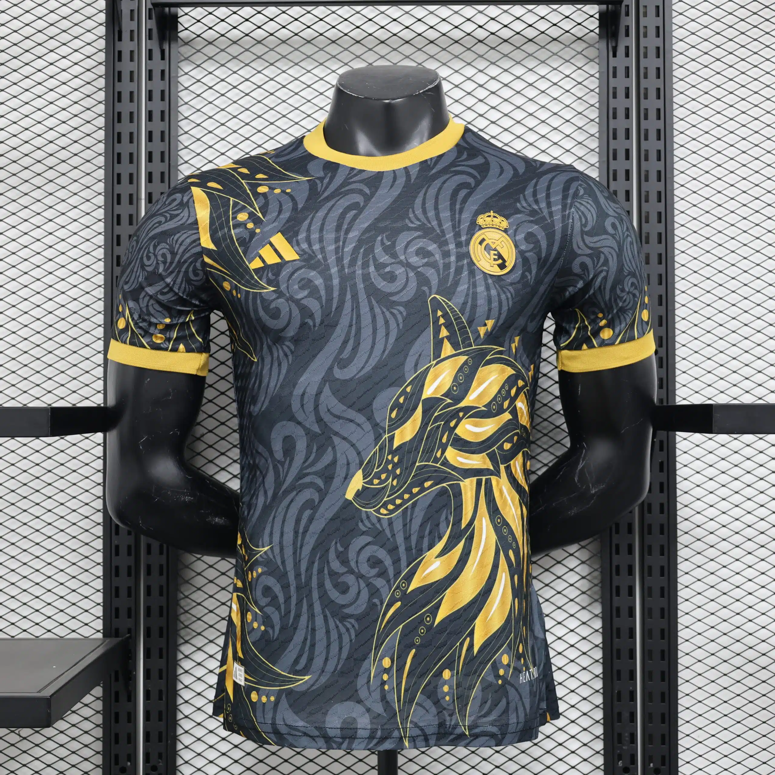 24-25 Real Madrid Black Goal Keeper Player Jersey/24-25皇马黑色守门员球员版