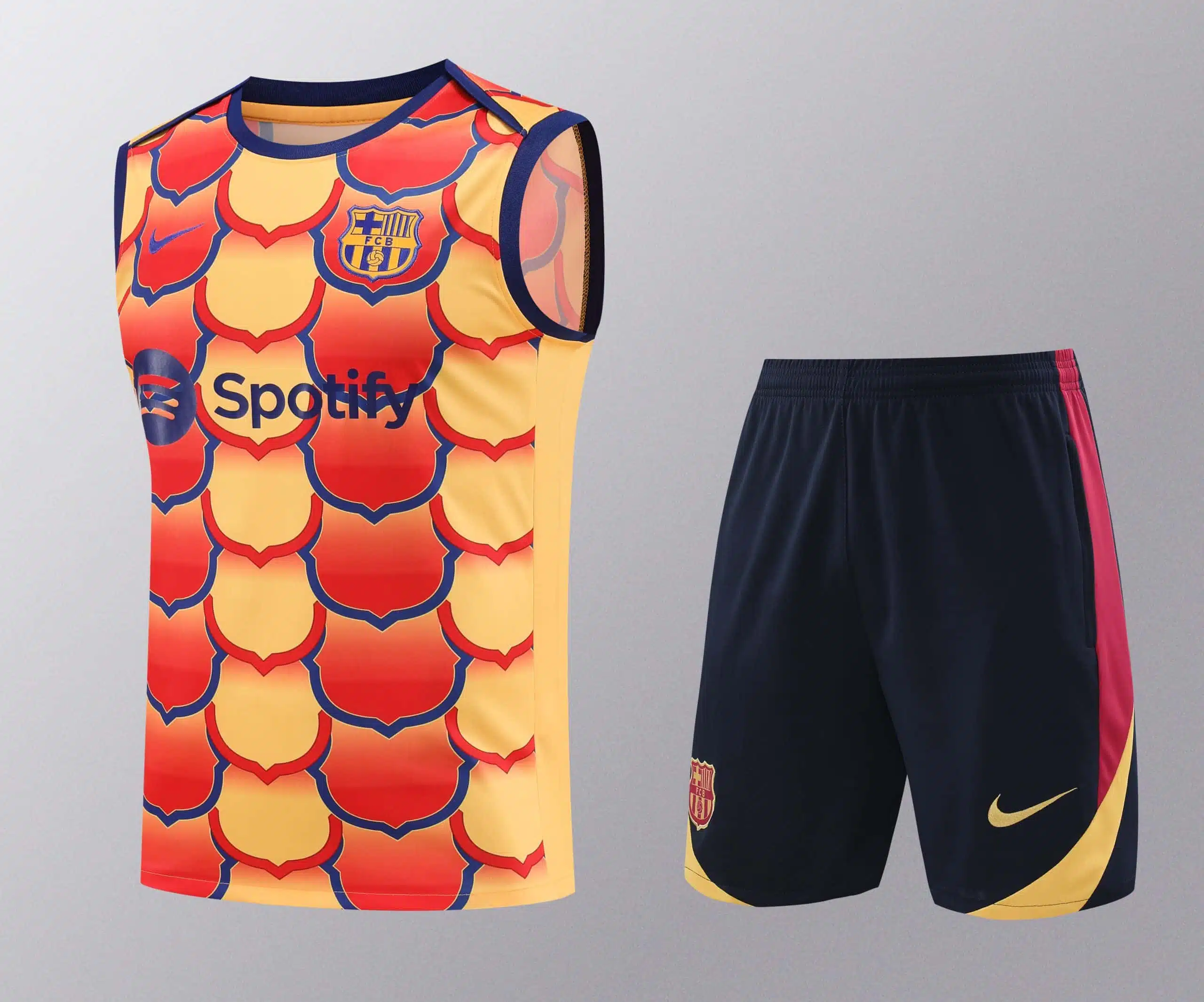 24-25 Barcelona Vest Training  Suit/24-25巴萨背心训练服