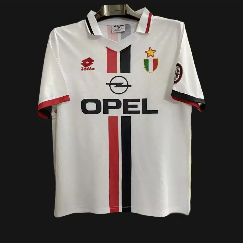 1995-97 AC Milan Away Retro Fans Jersey