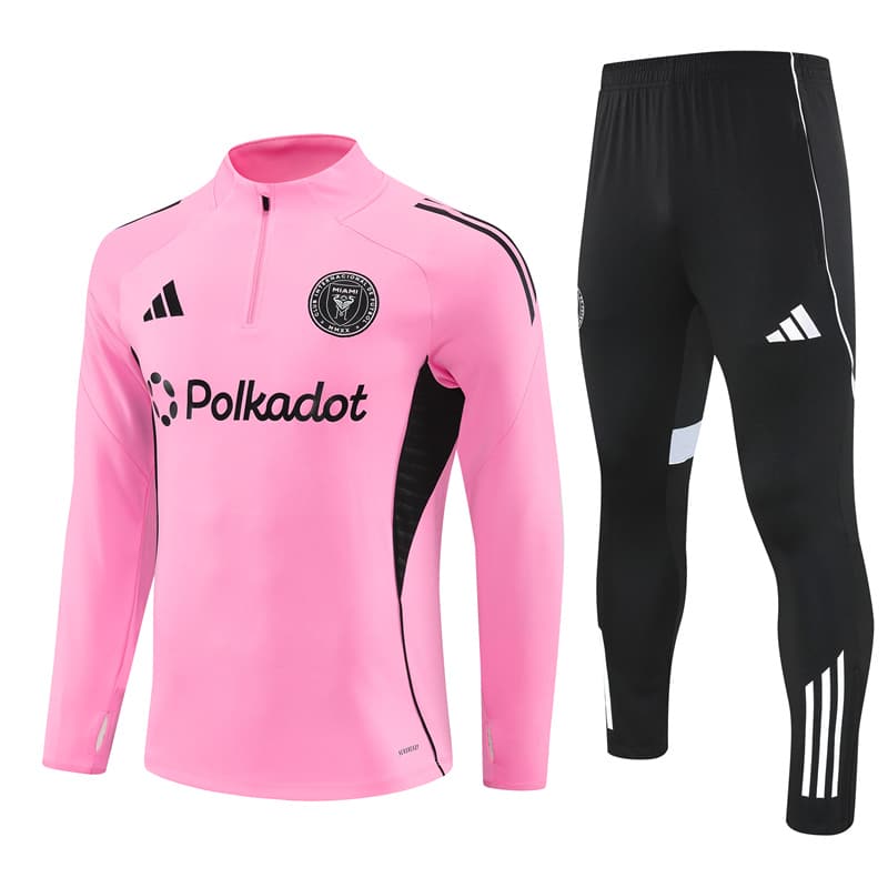25-26 Miami Pink Training Suit/ 25-26迈阿密半拉训练服
