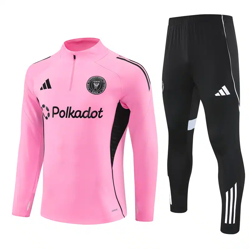 25-26 Miami Pink Training Suit/ 25-26迈阿密半拉训练服