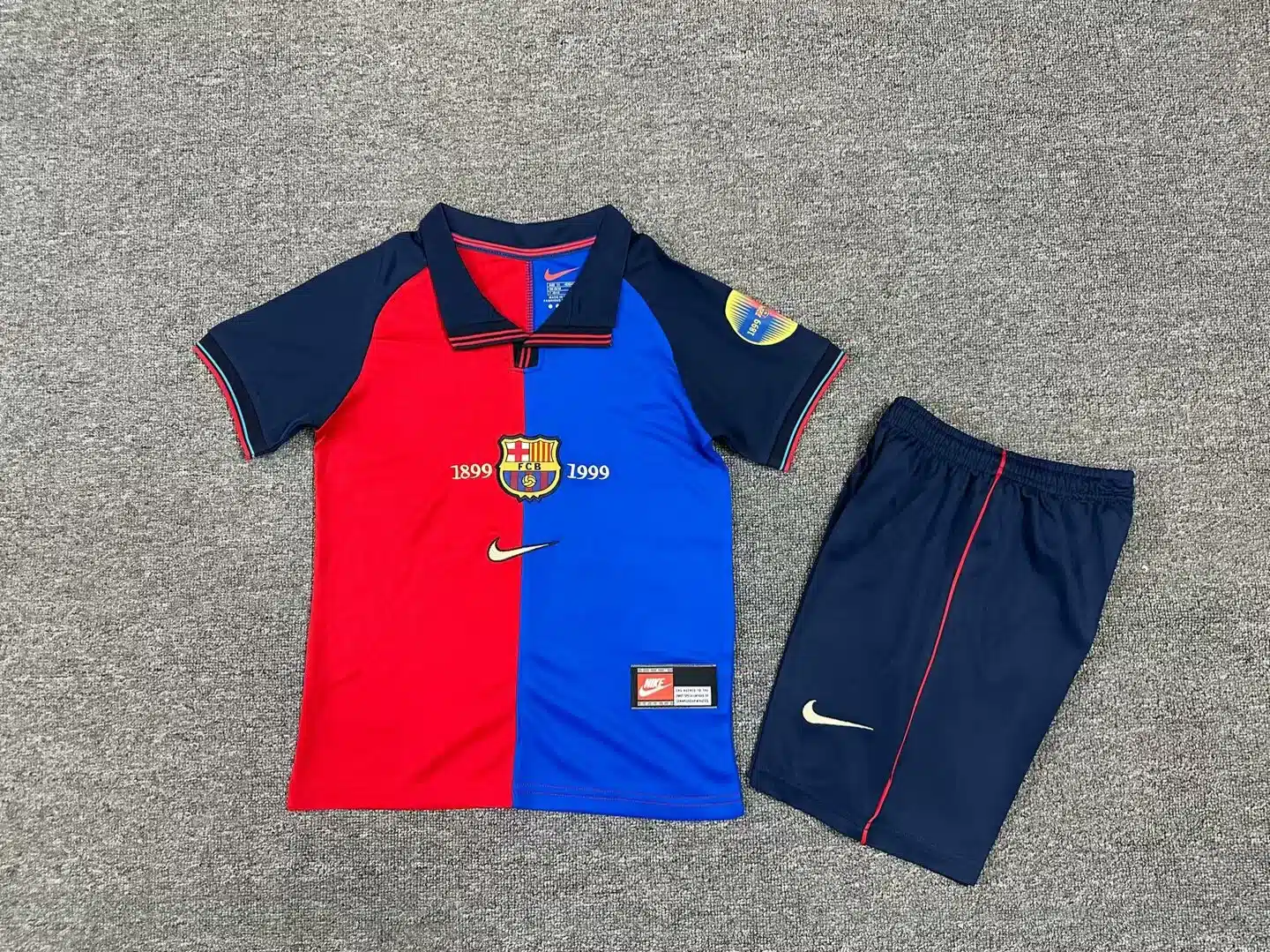 1899-1999 Barcelona 100th Anniversary Home Kid Kit/巴萨100周年主场童装