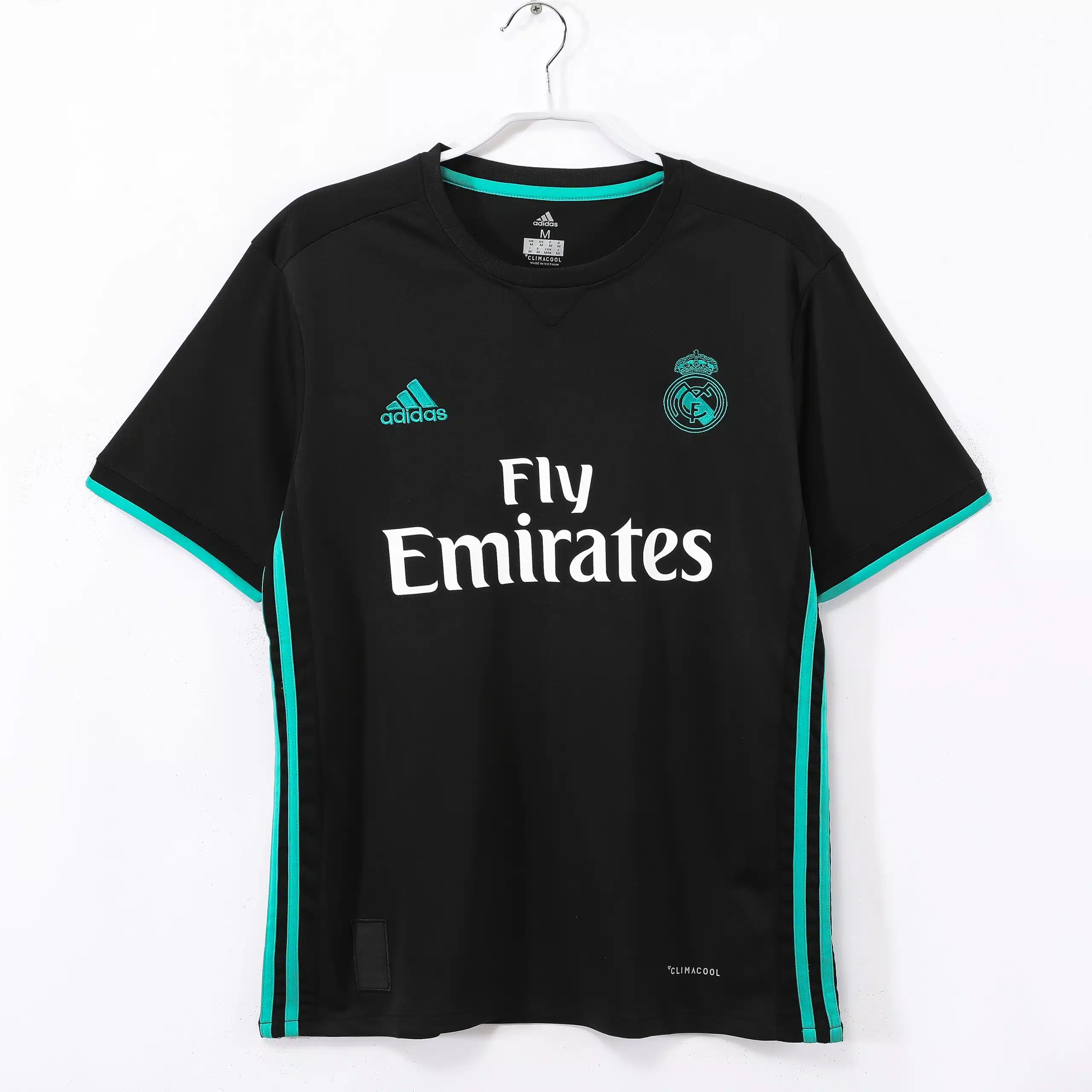 17-18 Real Madrid Away Black Retro Jersey/17-18皇马客场