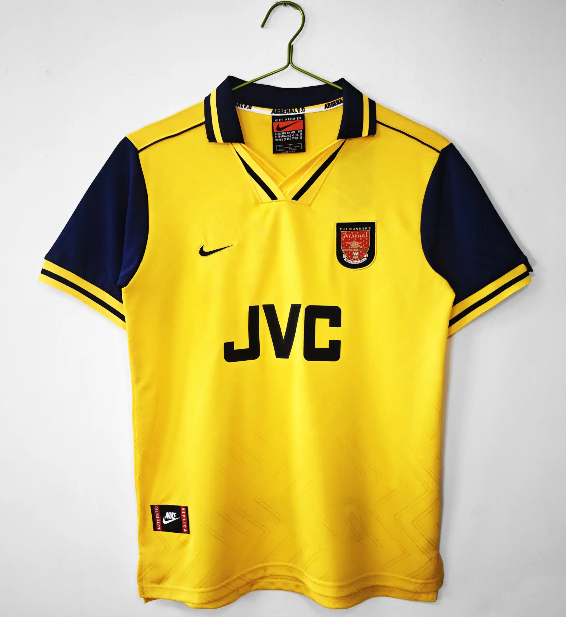 96-97 Arsenal Away Retro Jersey/96-97阿森纳客场