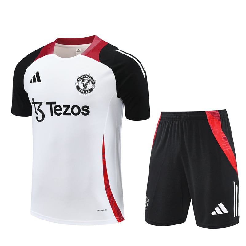 24-25 Manchester United Short Sleeve Training Suit