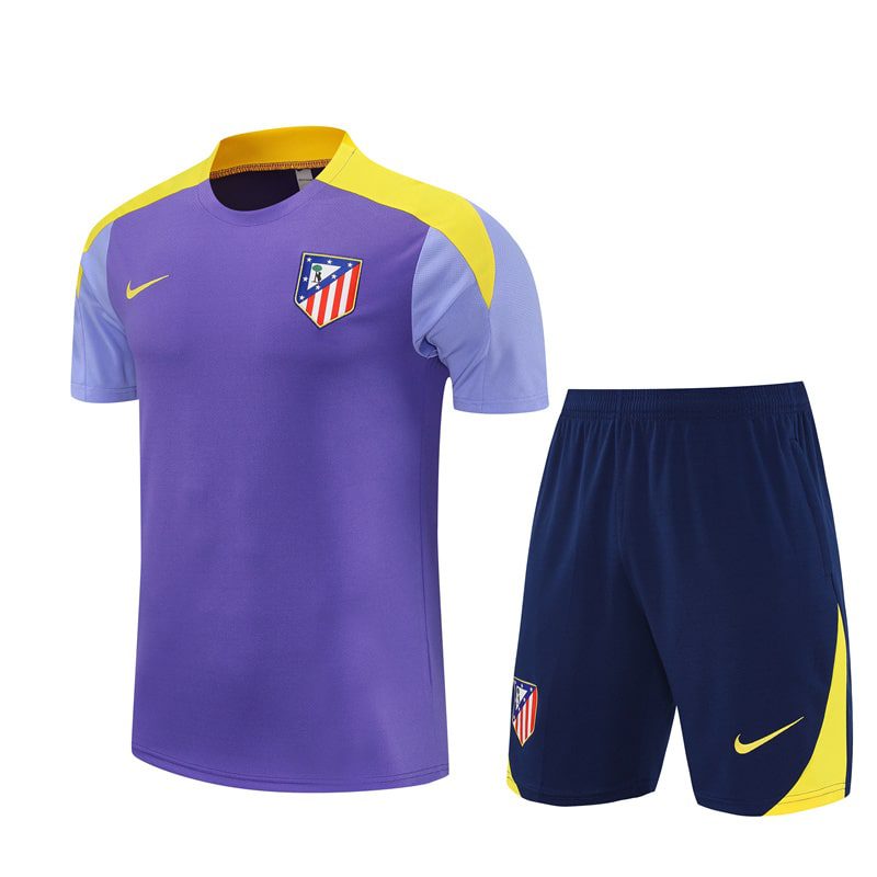 25-26 Atletico Madrid Short Sleeve Training Suit/ 25-26马竞短袖训练服