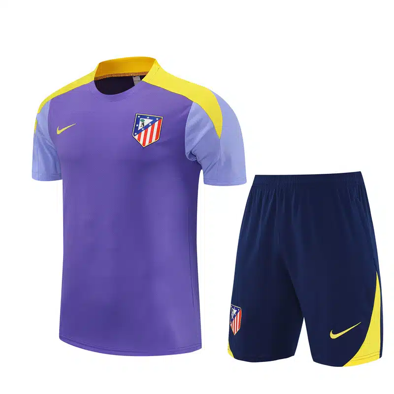 25-26 Atletico Madrid Short Sleeve Training Suit/ 25-26马竞短袖训练服