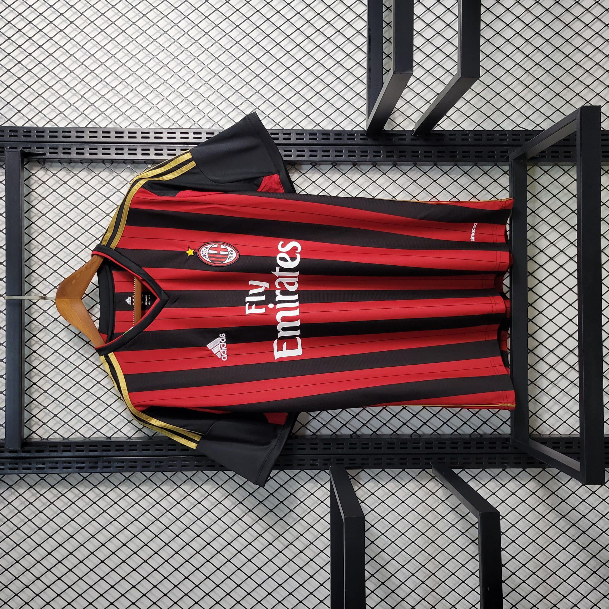 2013-14 AC Milan Home Retro Fans Jersey