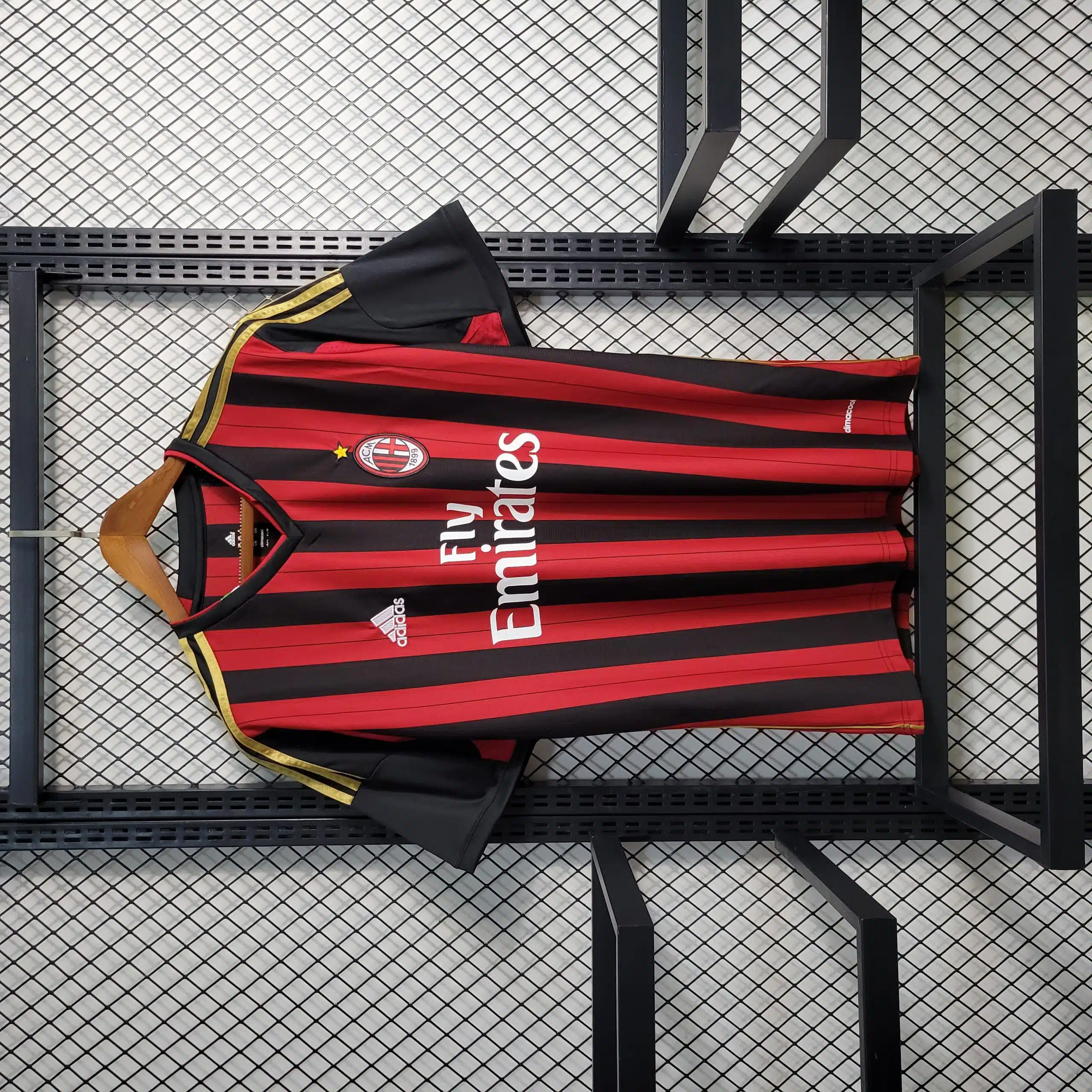 2013-14 AC Milan Home Retro Fans Jersey
