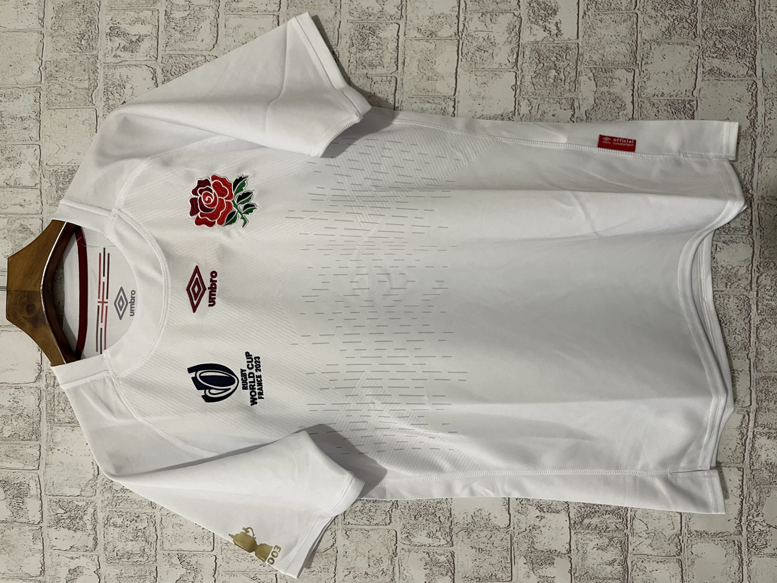 2023 RWC England Home Rugby Jersey