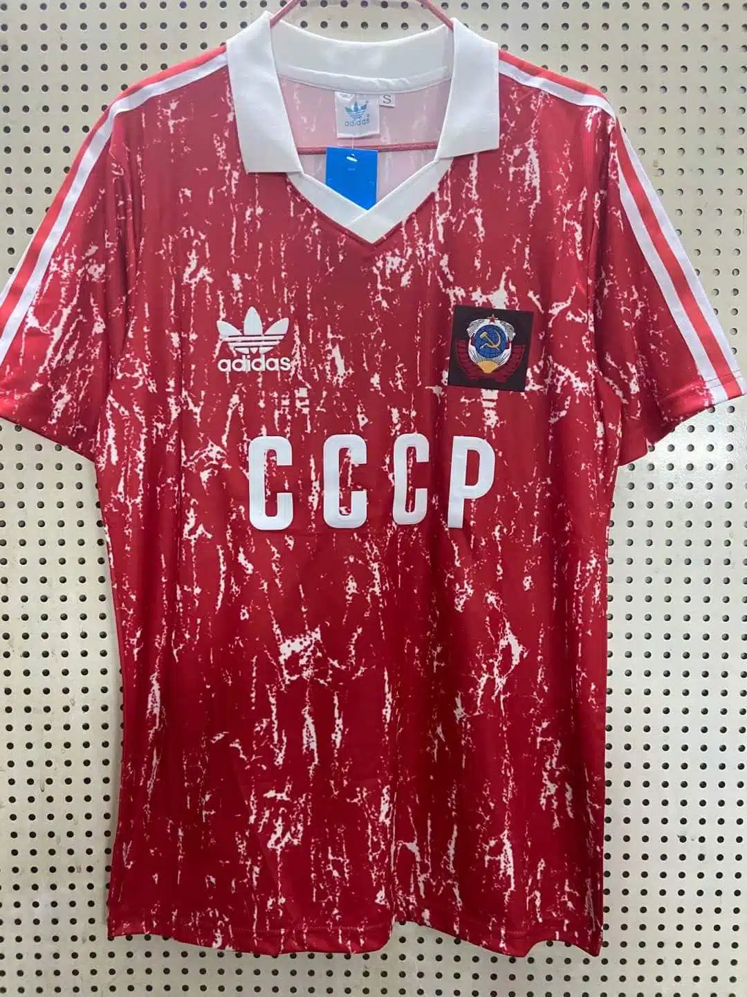 1990 Soviet Red Retro Jersey