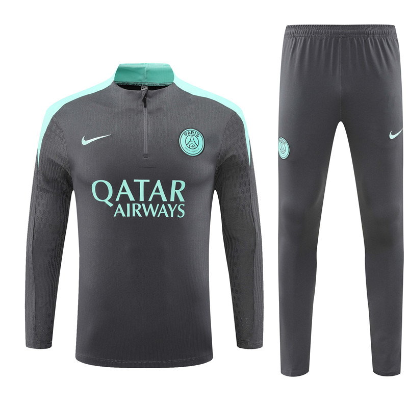 24-25 PSG Gray Player Training Suit/ 24-25 PSG 灰色球员训练服