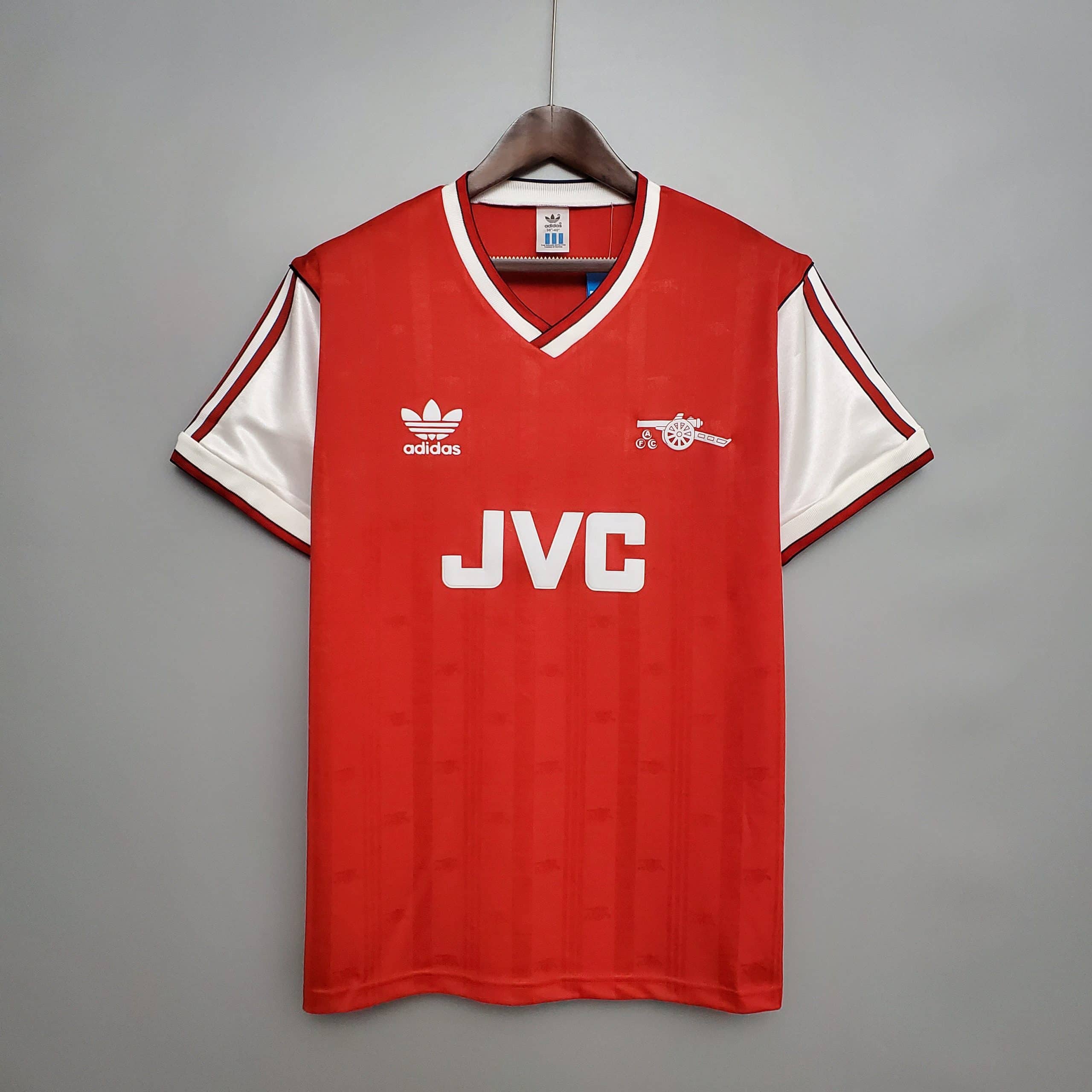 1986-88 Arsenal Home Red Retro Jersey