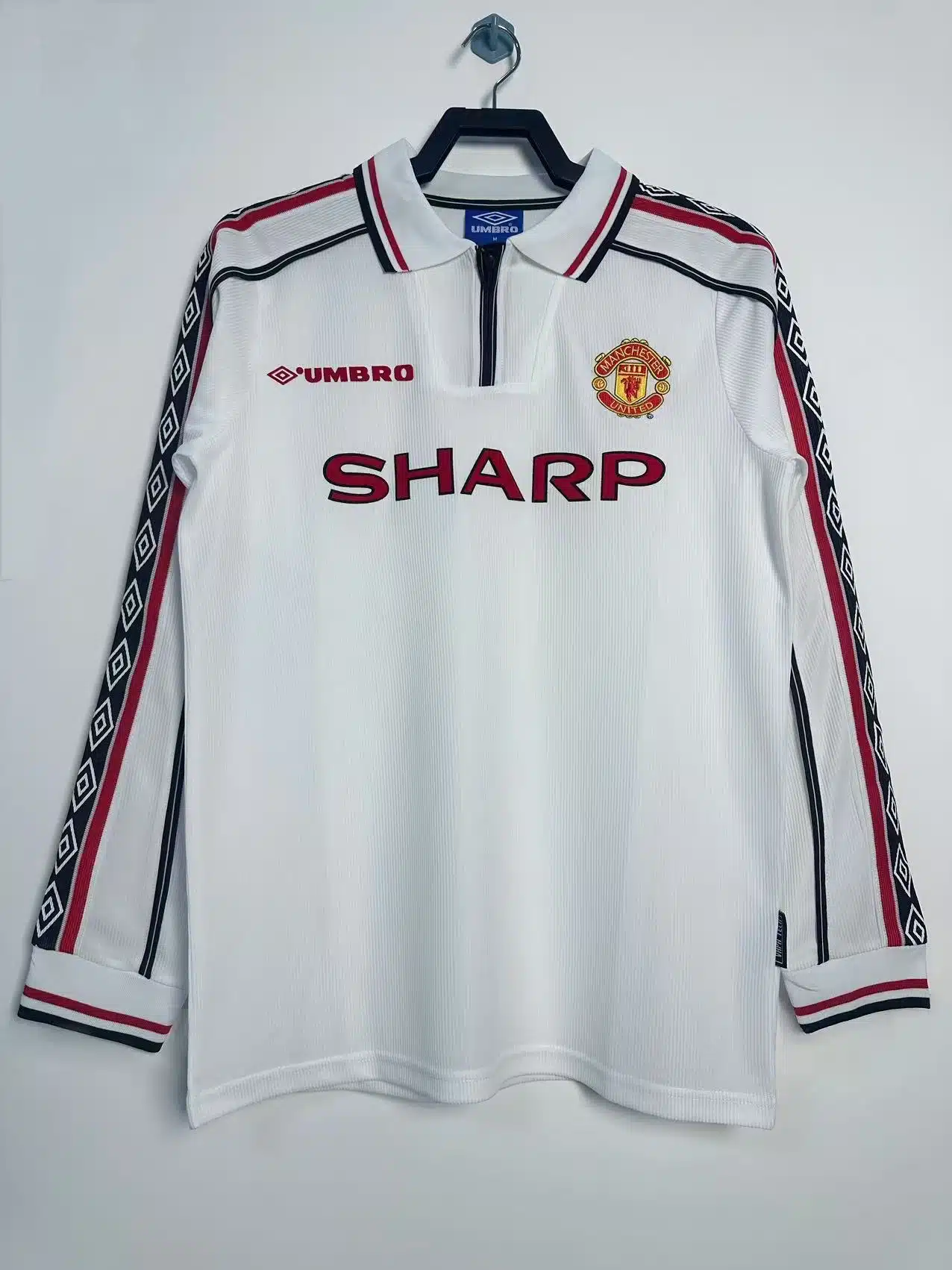 98-99 Manchester United Commemorative Long Sleeve Retro Jersey/98-99曼联纪念款长袖