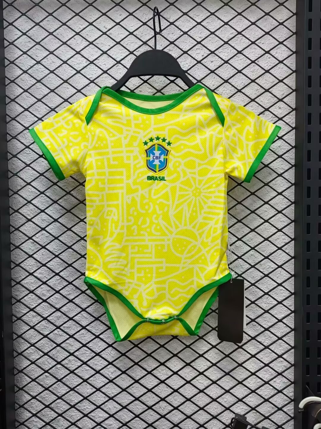 2024 Brazil Home Baby Clothing/2024巴西主场婴儿装