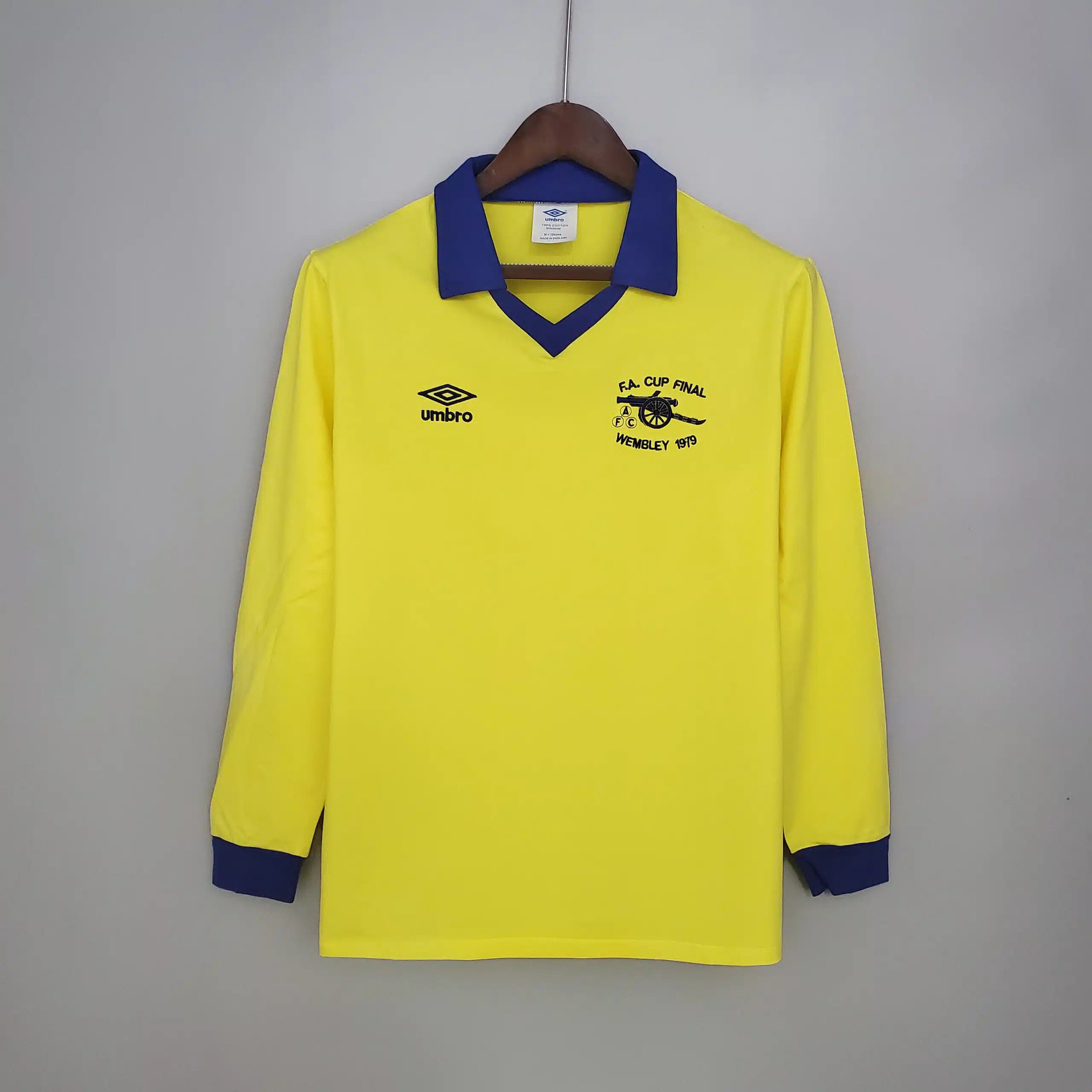 71-79 Arsenal Away Yellow Retro Jersey