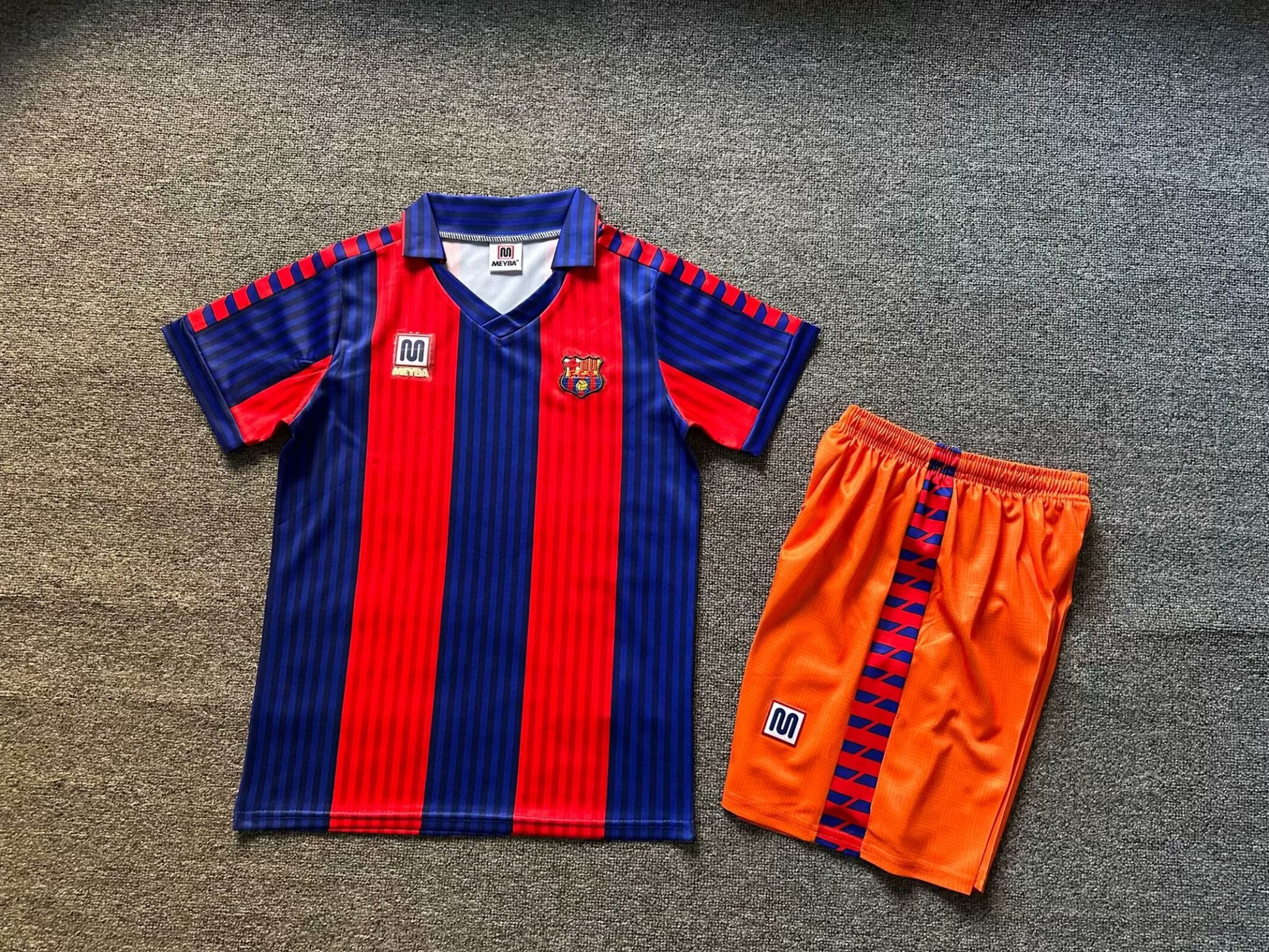 91-92 Barcelona Home Kid Kit/91-92巴萨主场童装