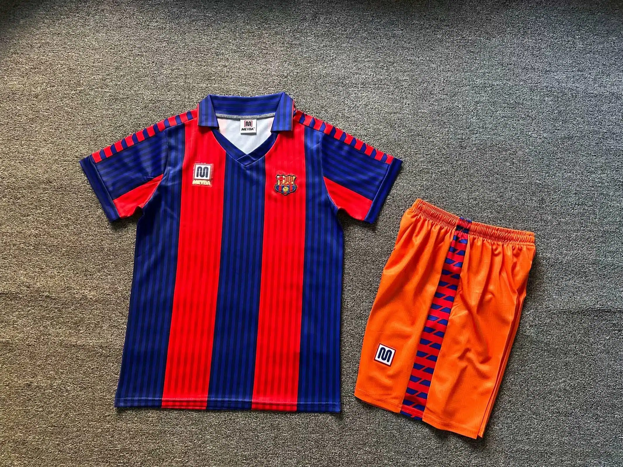 91-92 Barcelona Home Kid Kit/91-92巴萨主场童装