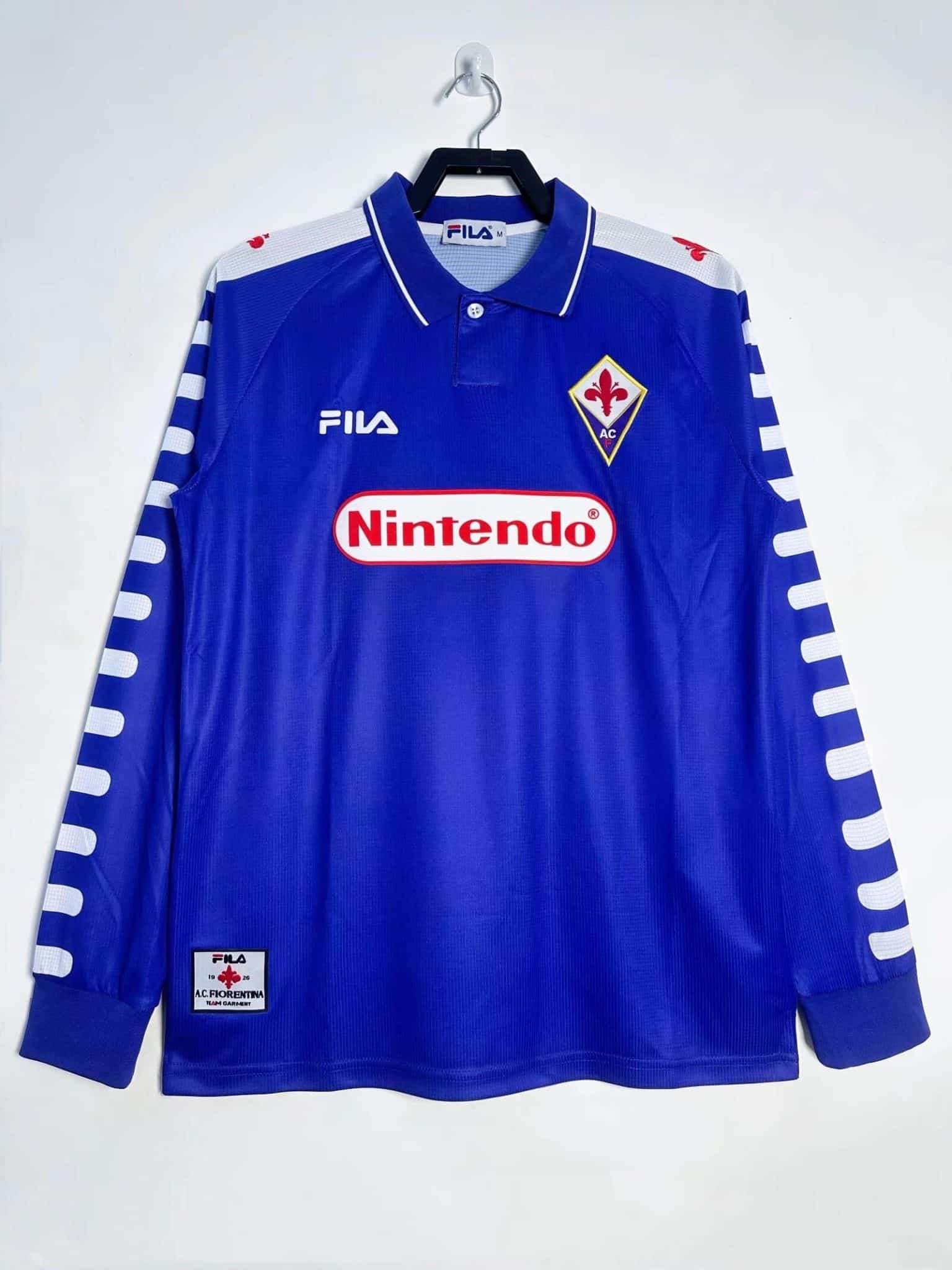 98-99 Fiorentina Home Long Sleeve Retro Jersey