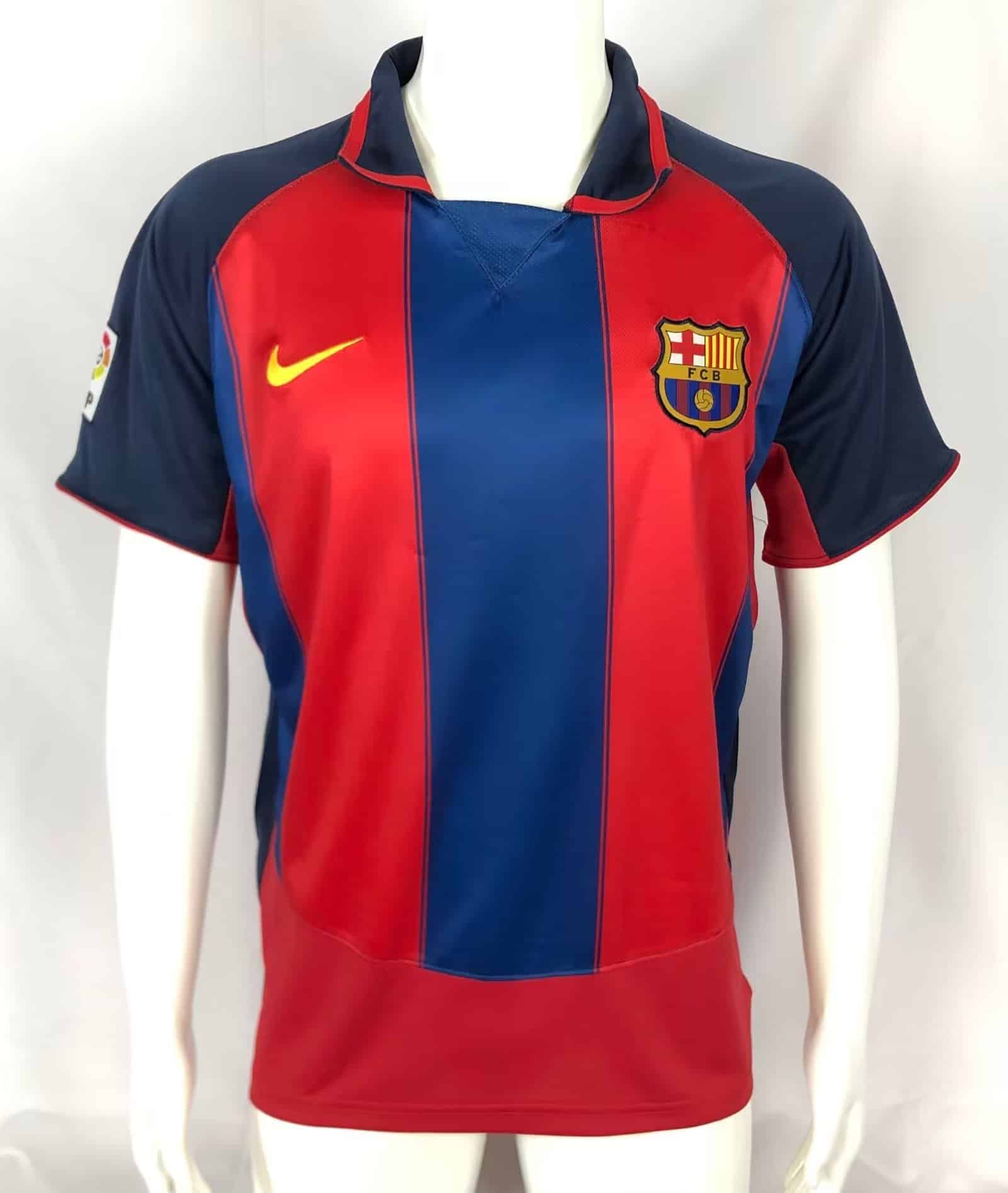 2003-04 Barcelona Home Retro Jersey