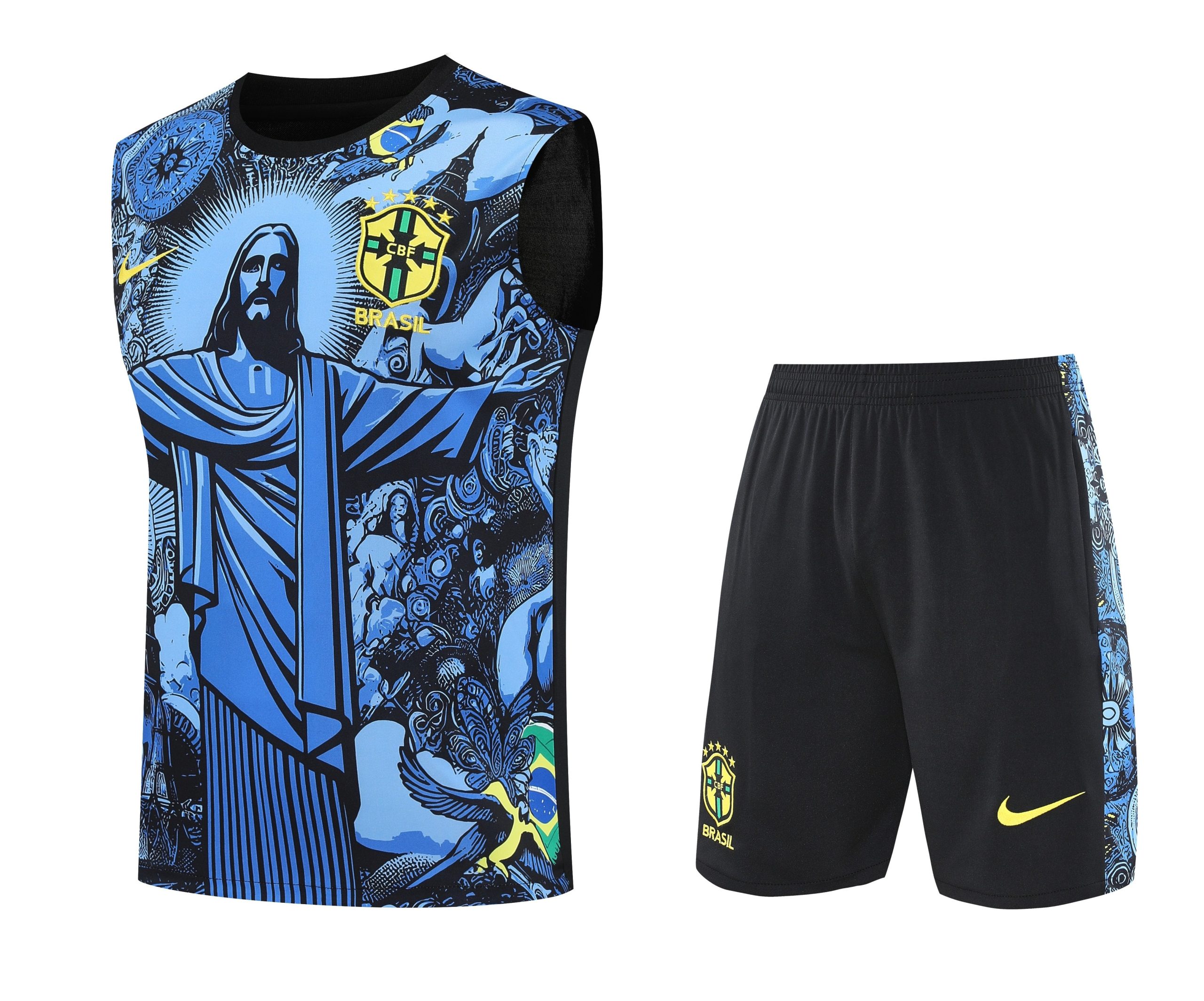 2025 Brazil Vest Training Suit